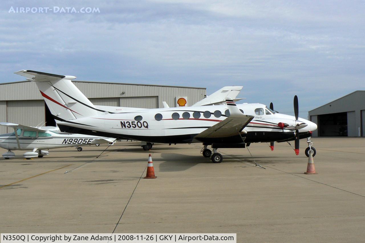 N350Q, 1990 Beech B300 King Air C/N FL-14, At Arlington Municipal