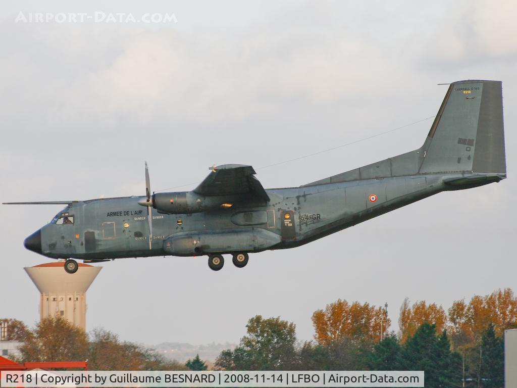 R218, Transall C-160R C/N 221, Transall to TLS.