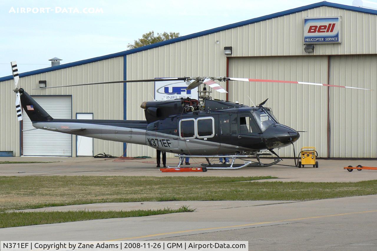 N371EF, 2007 Bell 412EP C/N 36448, At Grand Prairie Municipal - Bell 412
