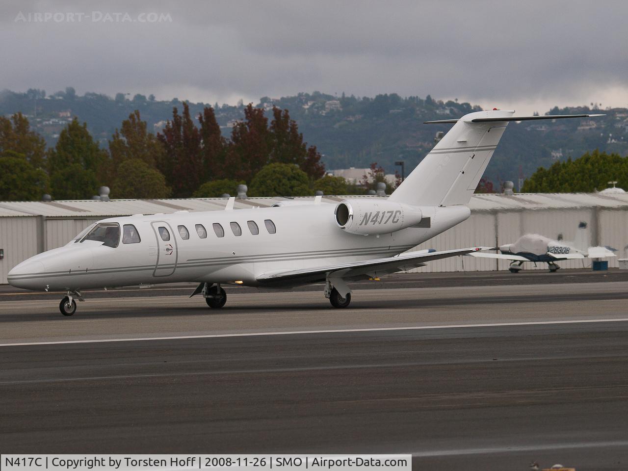 N417C, 2005 Cessna 525B CitationJet CJ3 C/N 525B0006, N417C departing from RWY 21