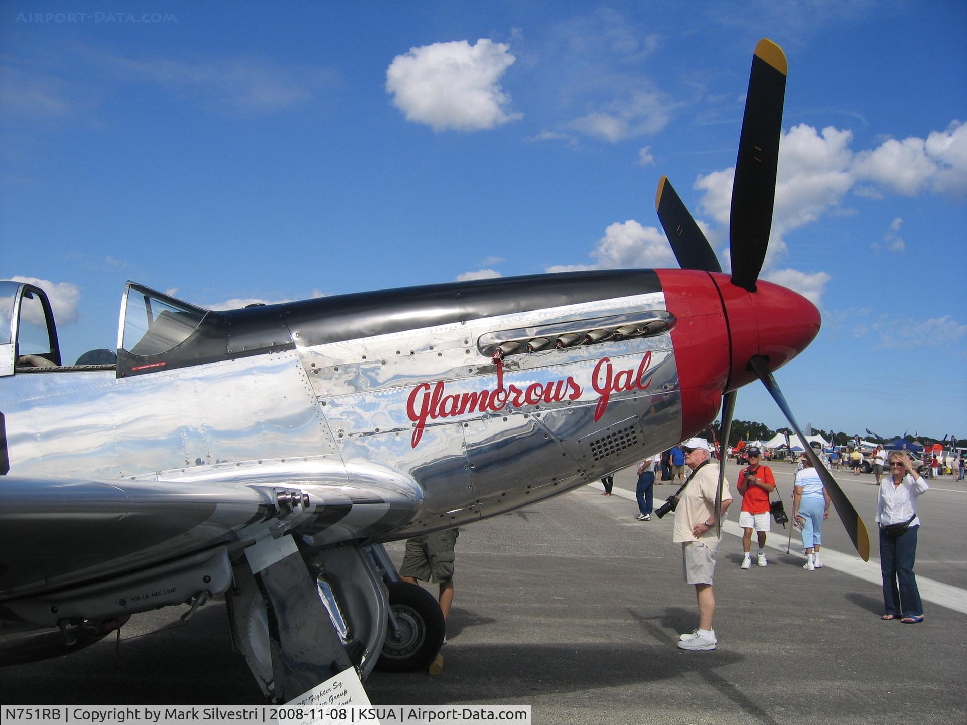 N751RB, 1944 North American P-51D Mustang C/N 44-13903JP, 2008 Stuart, FL Airshow