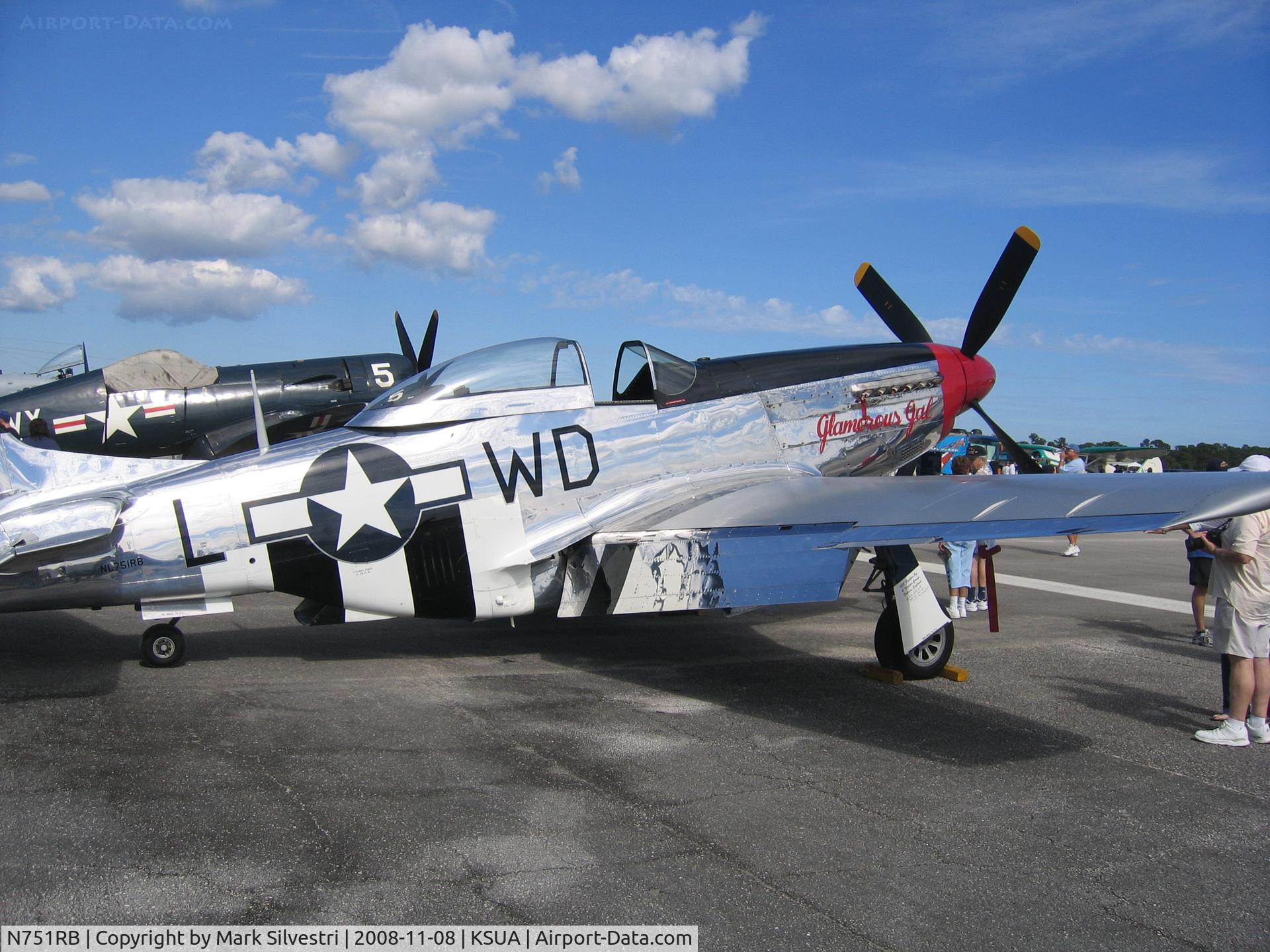 N751RB, 1944 North American P-51D Mustang C/N 44-13903JP, 2008 Stuart, FL Airshow
