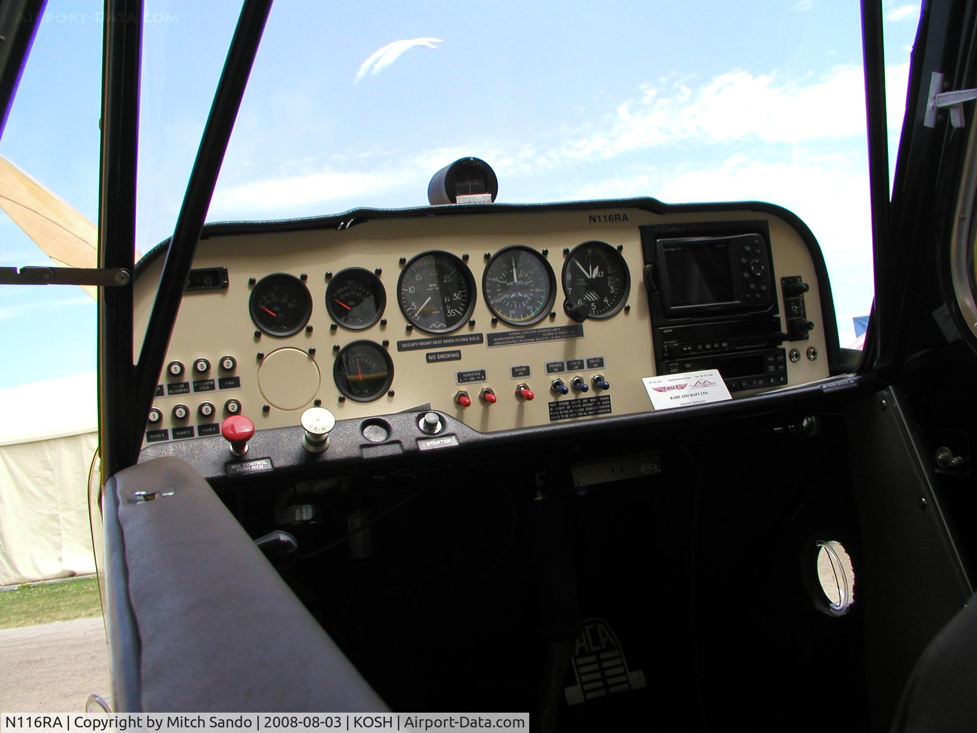 N116RA, 2008 American Champion 7EC C/N 1025-2008, EAA AirVenture 2008.