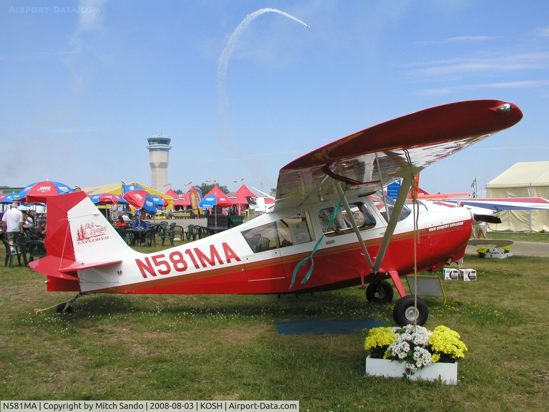 N581MA, 2008 American Champion 7GCBC High Country Explorer C/N 1449-2008, EAA AirVenture 2008.