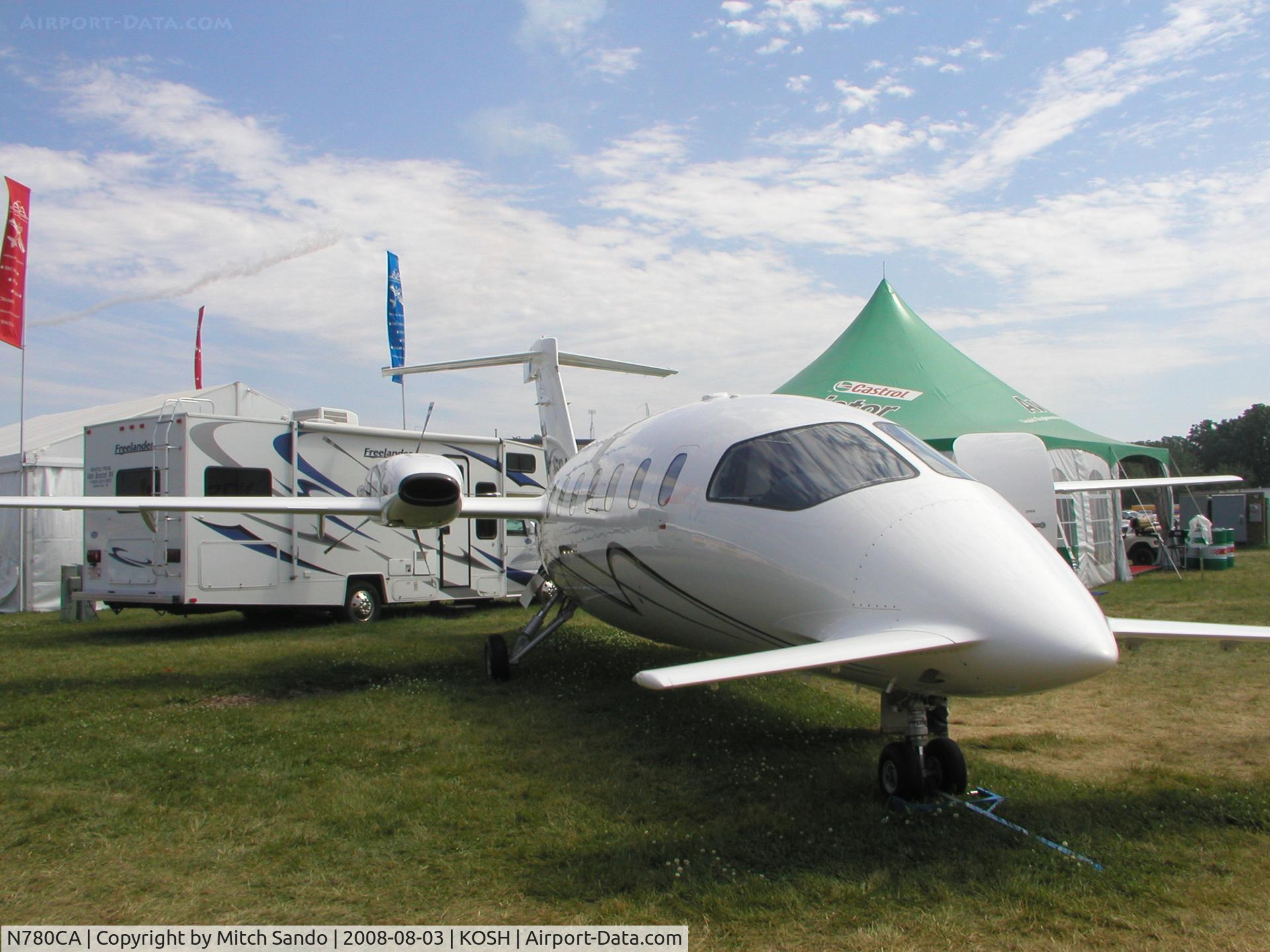 N780CA, 2005 Piaggio P-180 Avanti C/N 1106, EAA AirVenture 2008.