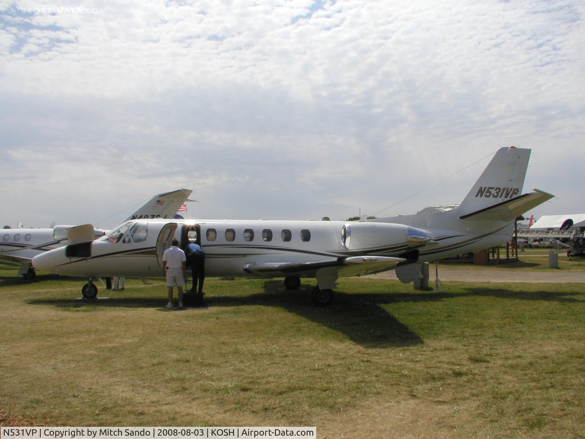 N531VP, 1995 Cessna 560 Citation Ultra C/N 560-0311, EAA AirVenture 2008.
