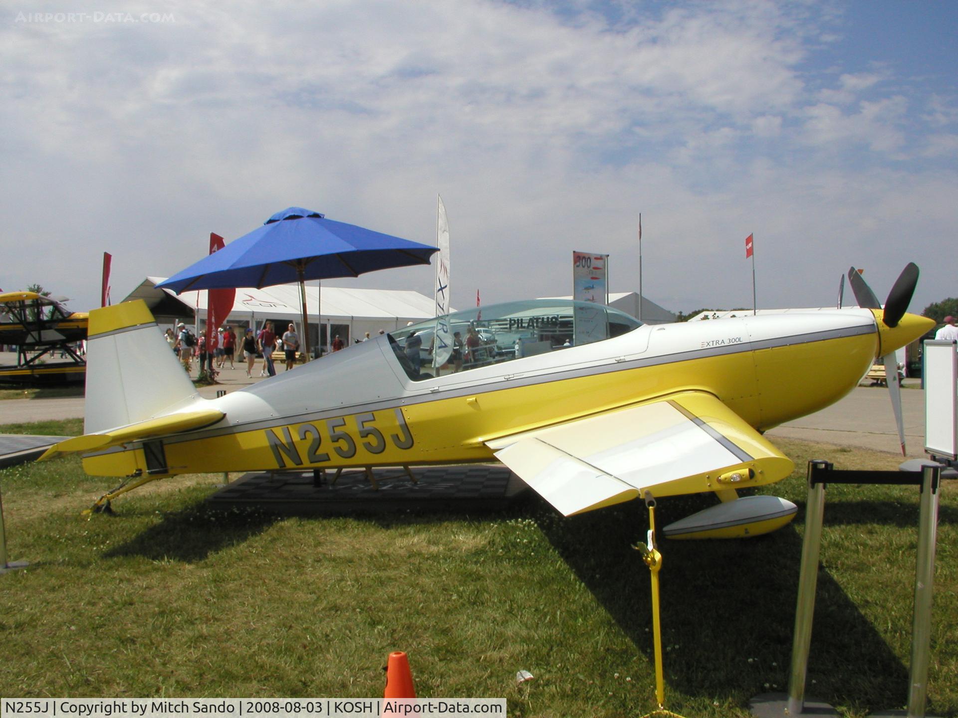 N255J, 2007 Extra EA-300/L C/N 1255, EAA AirVenture 2008.