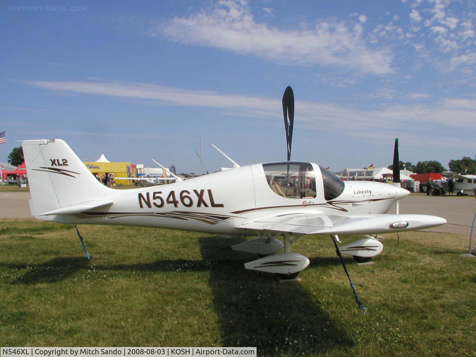 N546XL, 2006 Liberty XL-2 C/N 0036, EAA AirVenture 2008.
