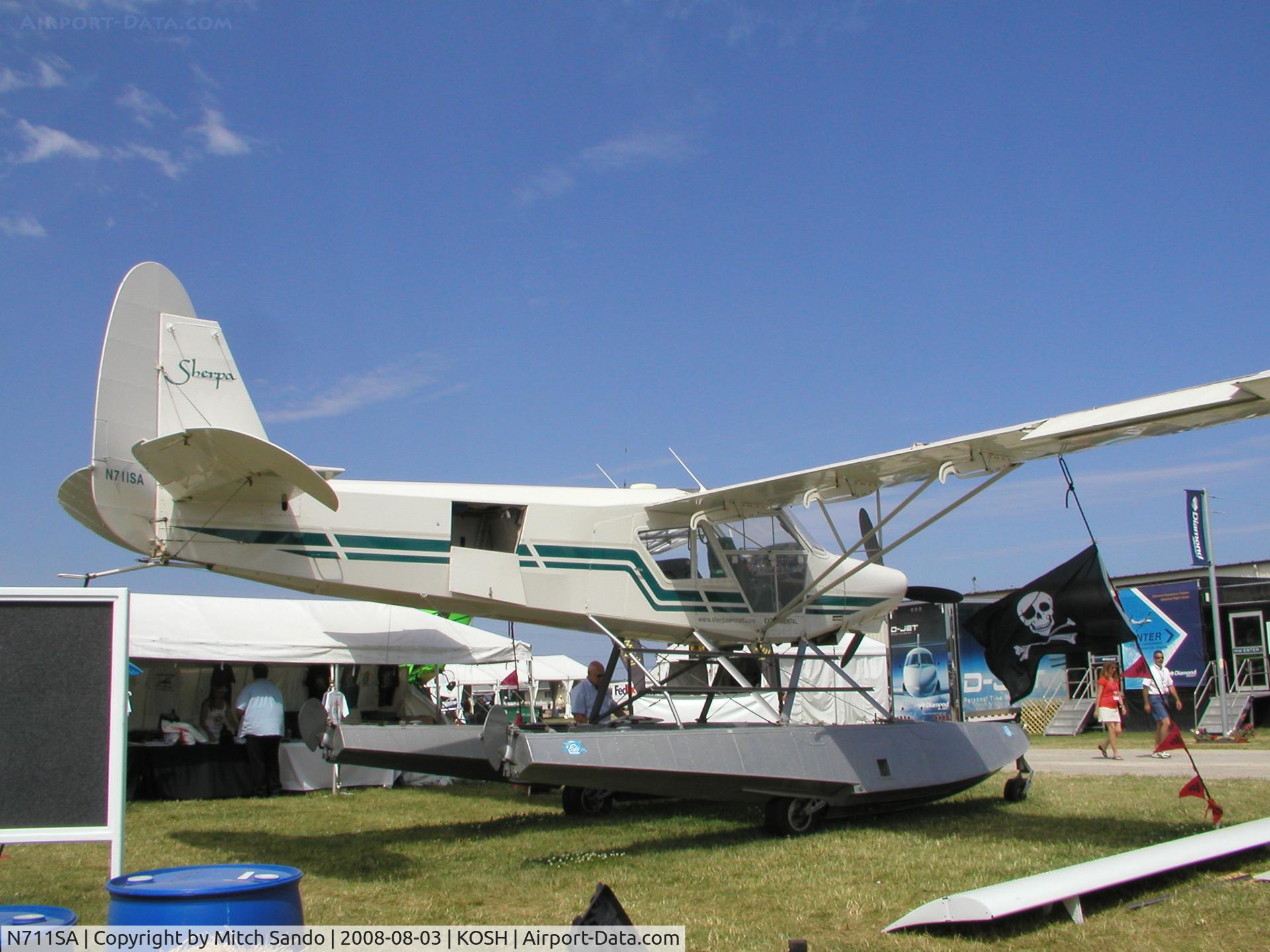 N711SA, 1995 Sherpa K500 C/N 0001, EAA AirVenture 2008.