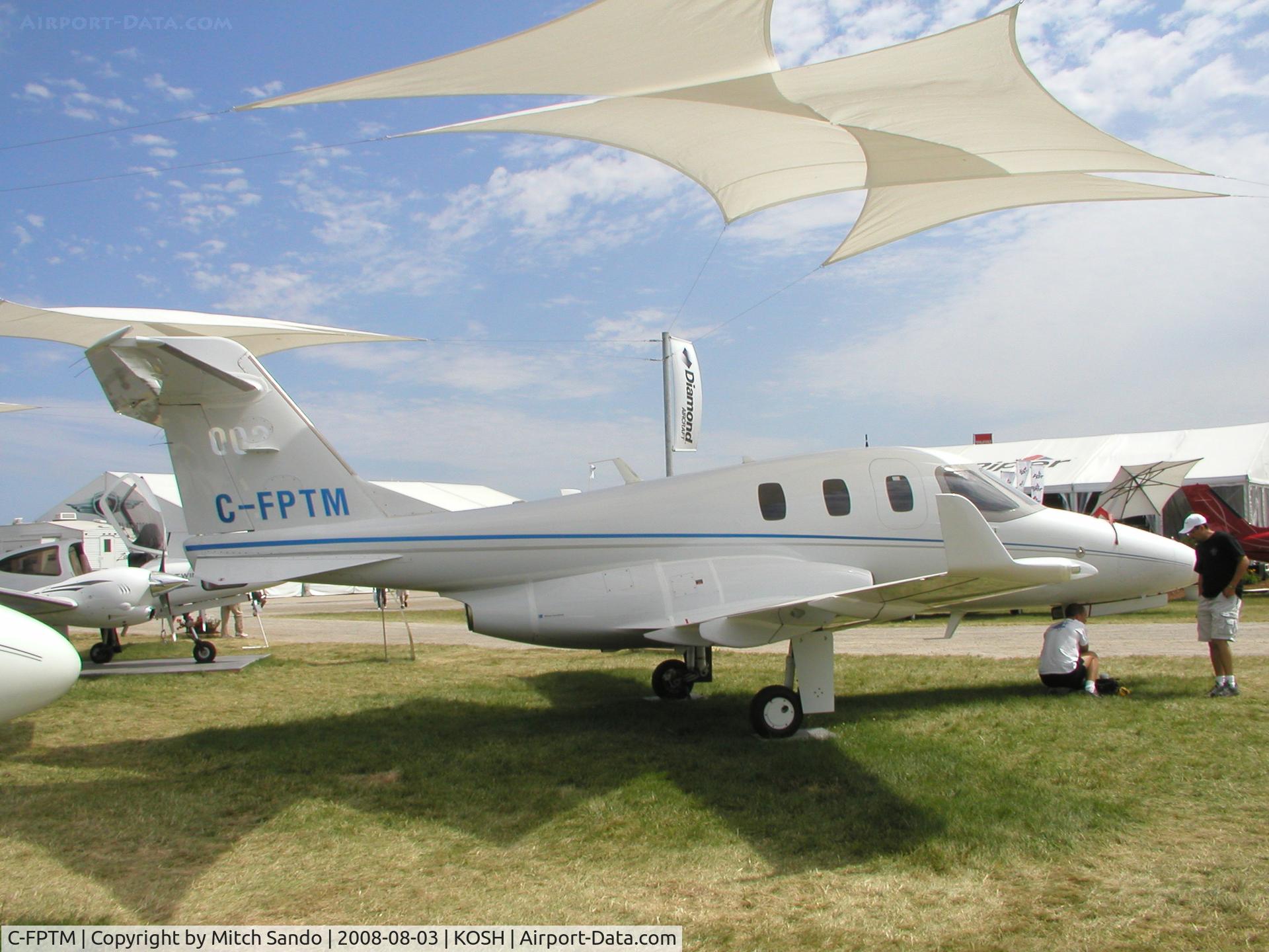 C-FPTM, 2007 Diamond D-JET C/N DJ1 - 0002, EAA AirVenture 2008.