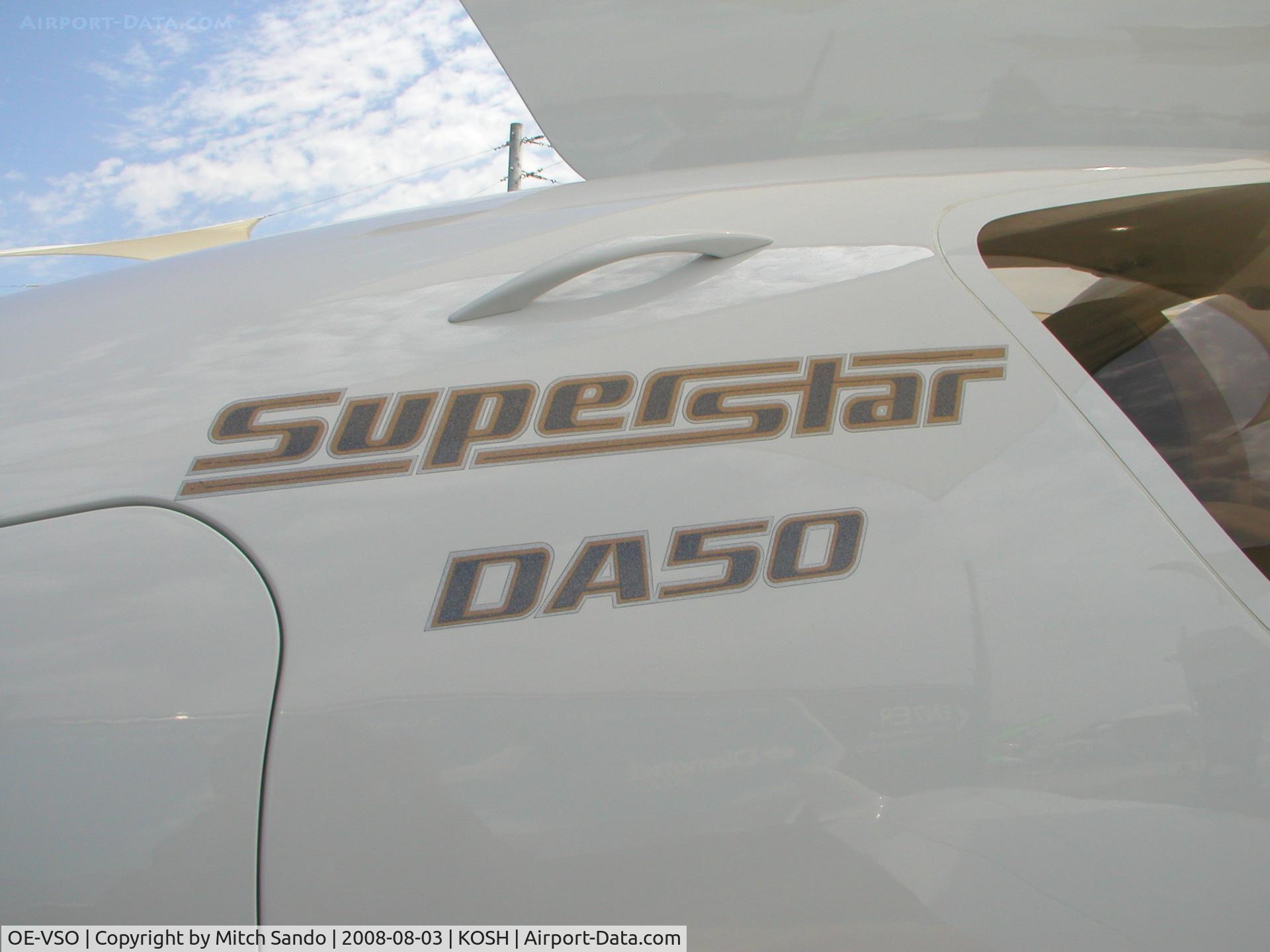 OE-VSO, 2008 Diamond DA-50 Superstar C/N 50.001, EAA AirVenture 2008.