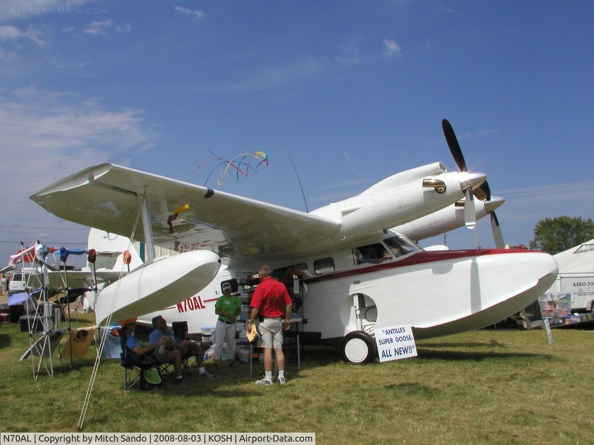 N70AL, 1970 McKinnon G21G C/N 1226, EAA AirVenture 2008.