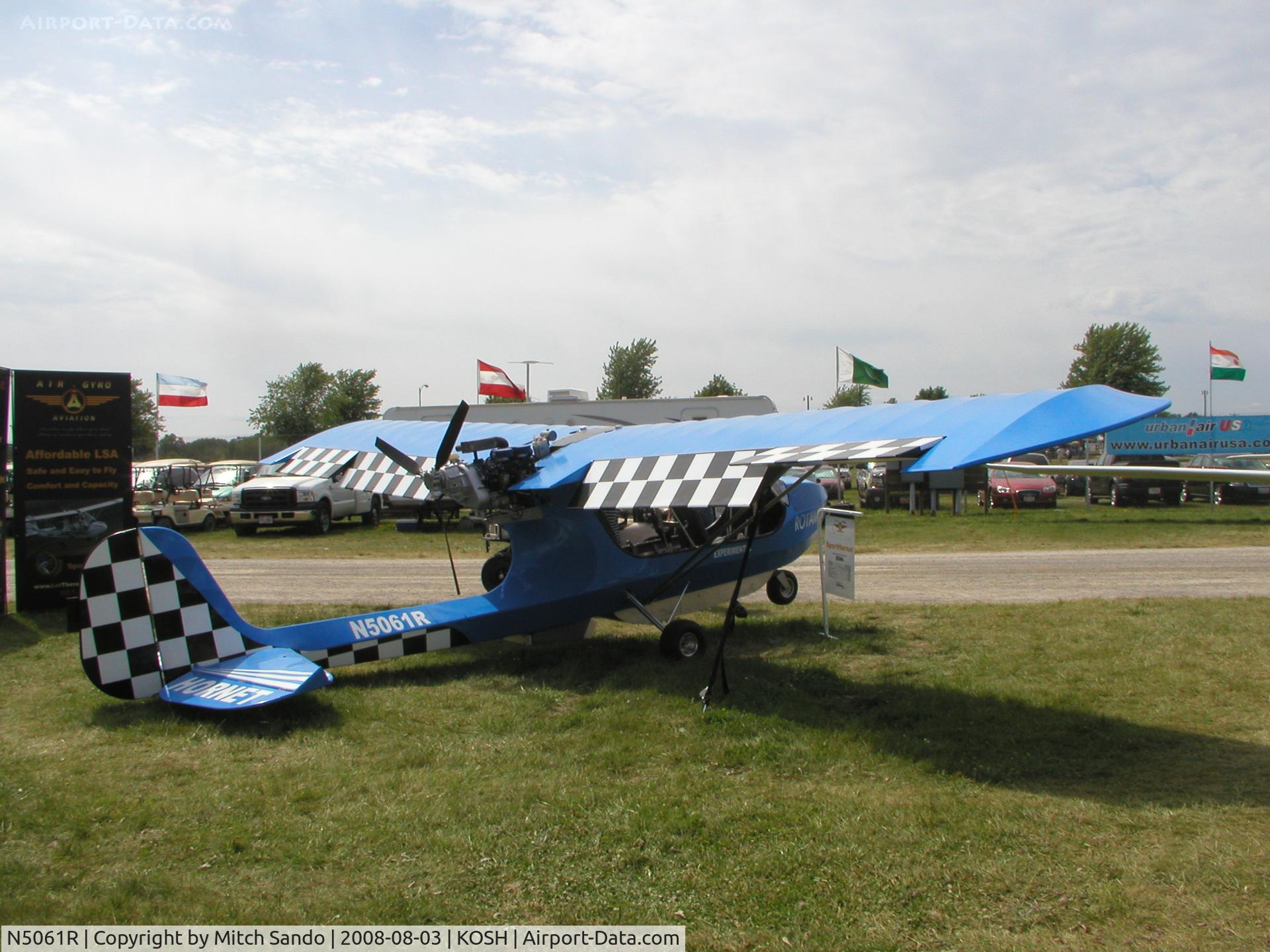 N5061R, 2005 Higher Class Aviation Hornet C/N 0052, EAA AirVenture 2008.