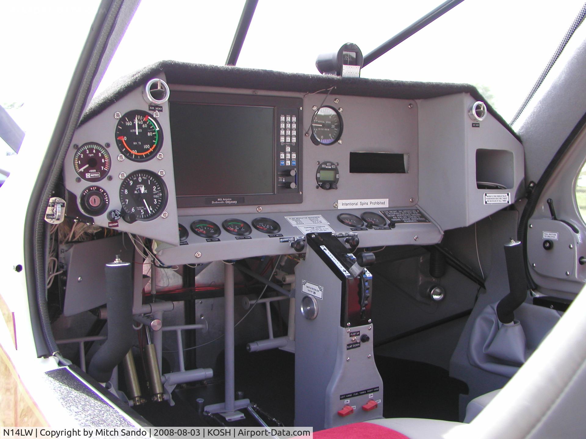 N14LW, 2008 Hughes Engineering SP-2000 OUTBACK C/N 007, EAA AirVenture 2008.
