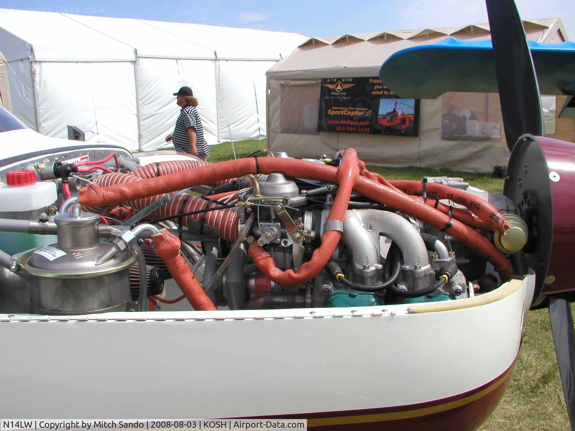 N14LW, 2008 Hughes Engineering SP-2000 OUTBACK C/N 007, EAA AirVenture 2008.