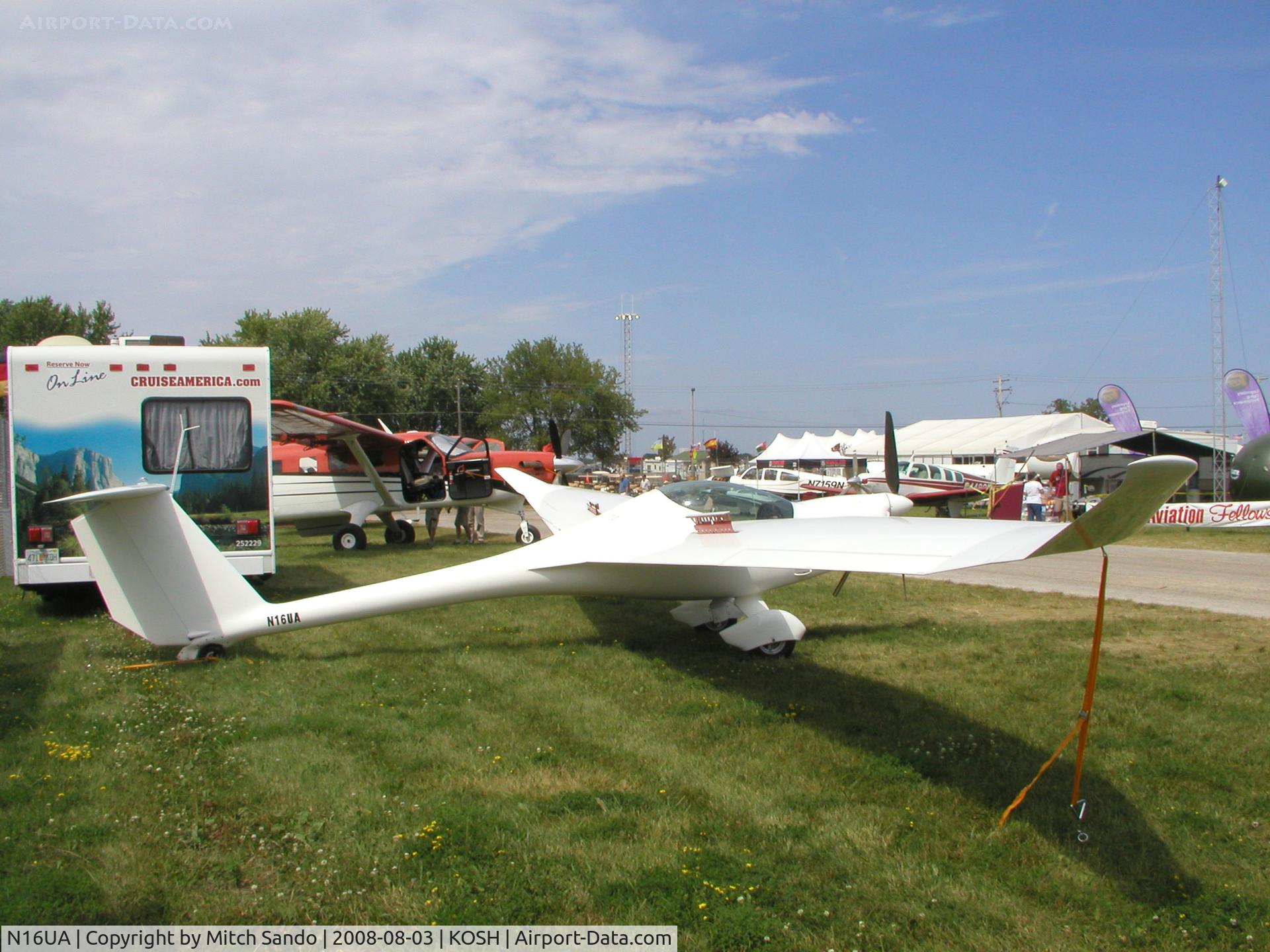 N16UA, 2008 Urban Air UFM-13 Lambada C/N 111/13, EAA AirVenture 2008.