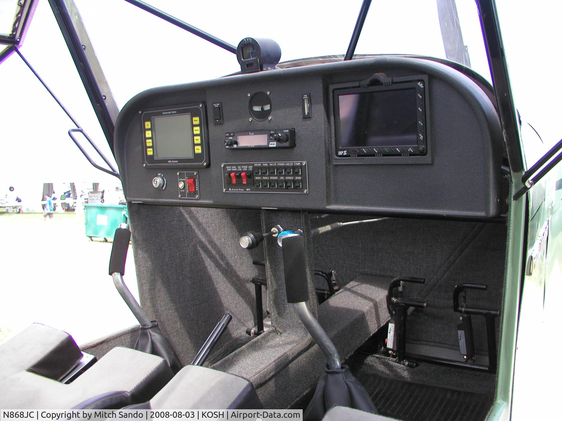 N868JC, 2008 Caldwell John L FRONTIER C/N 00108, EAA AirVenture 2008.