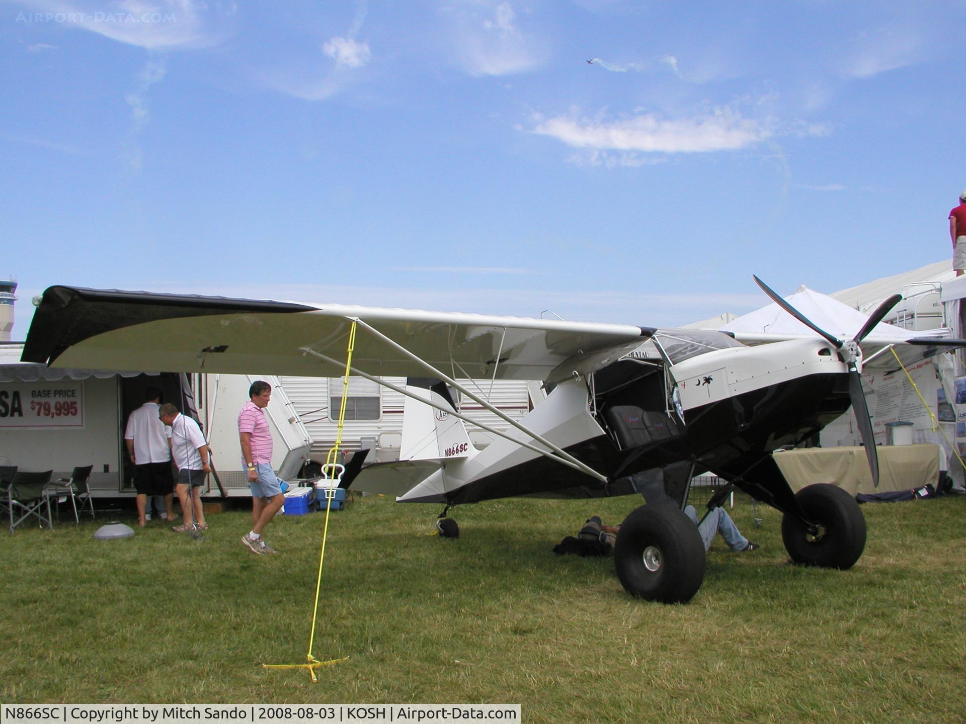 N866SC, 2007 Just Aircraft Highlander C/N JAESC0142, EAA AirVenture 2008.