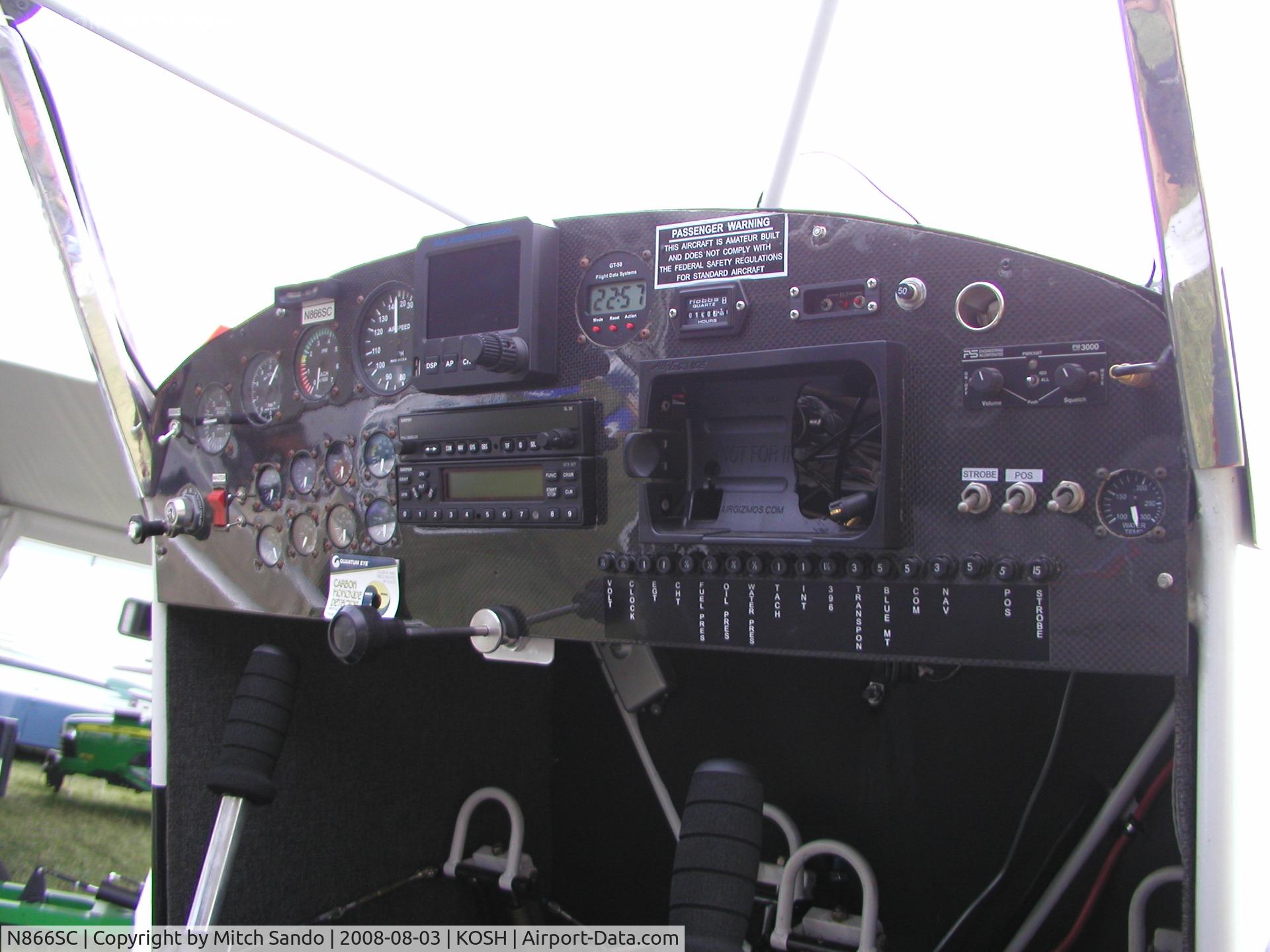 N866SC, 2007 Just Aircraft Highlander C/N JAESC0142, EAA AirVenture 2008.