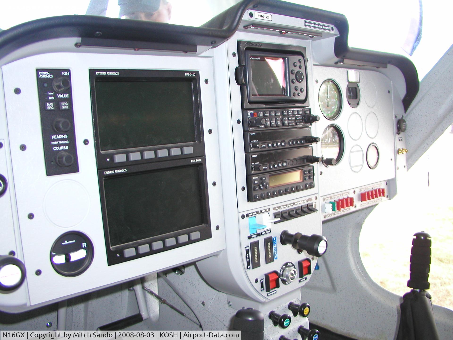 N16GX, 2008 Remos GX C/N 259, EAA AirVenture 2008.