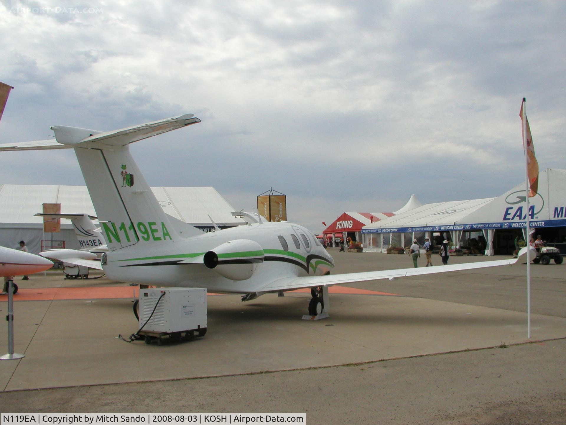 N119EA, 2008 Eclipse Aviation Corp EA500 C/N 000200, EAA AirVenture 2008.
