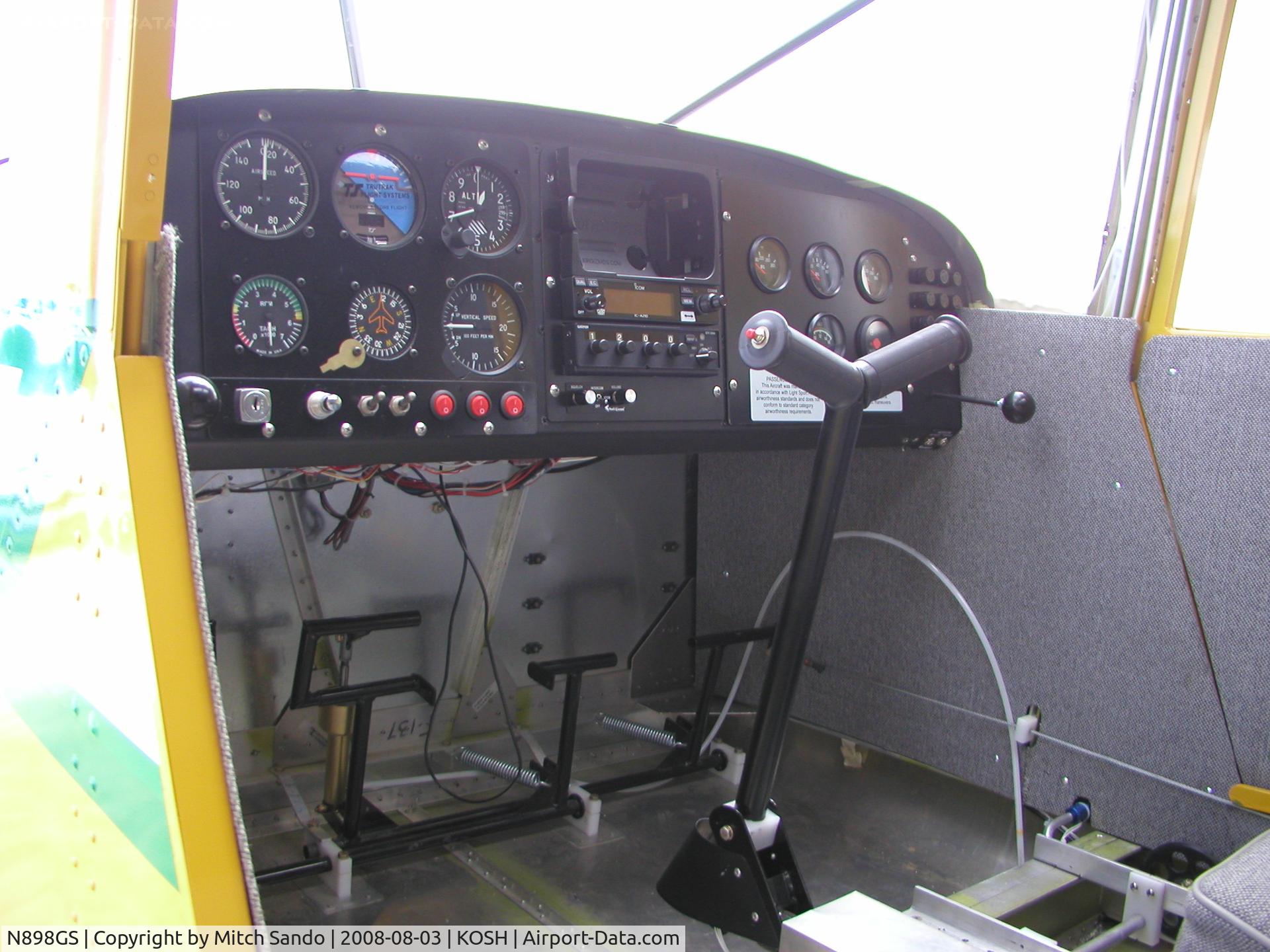 N898GS, BushCaddy LSA C/N BCLSA(B)145, EAA AirVenture 2008.