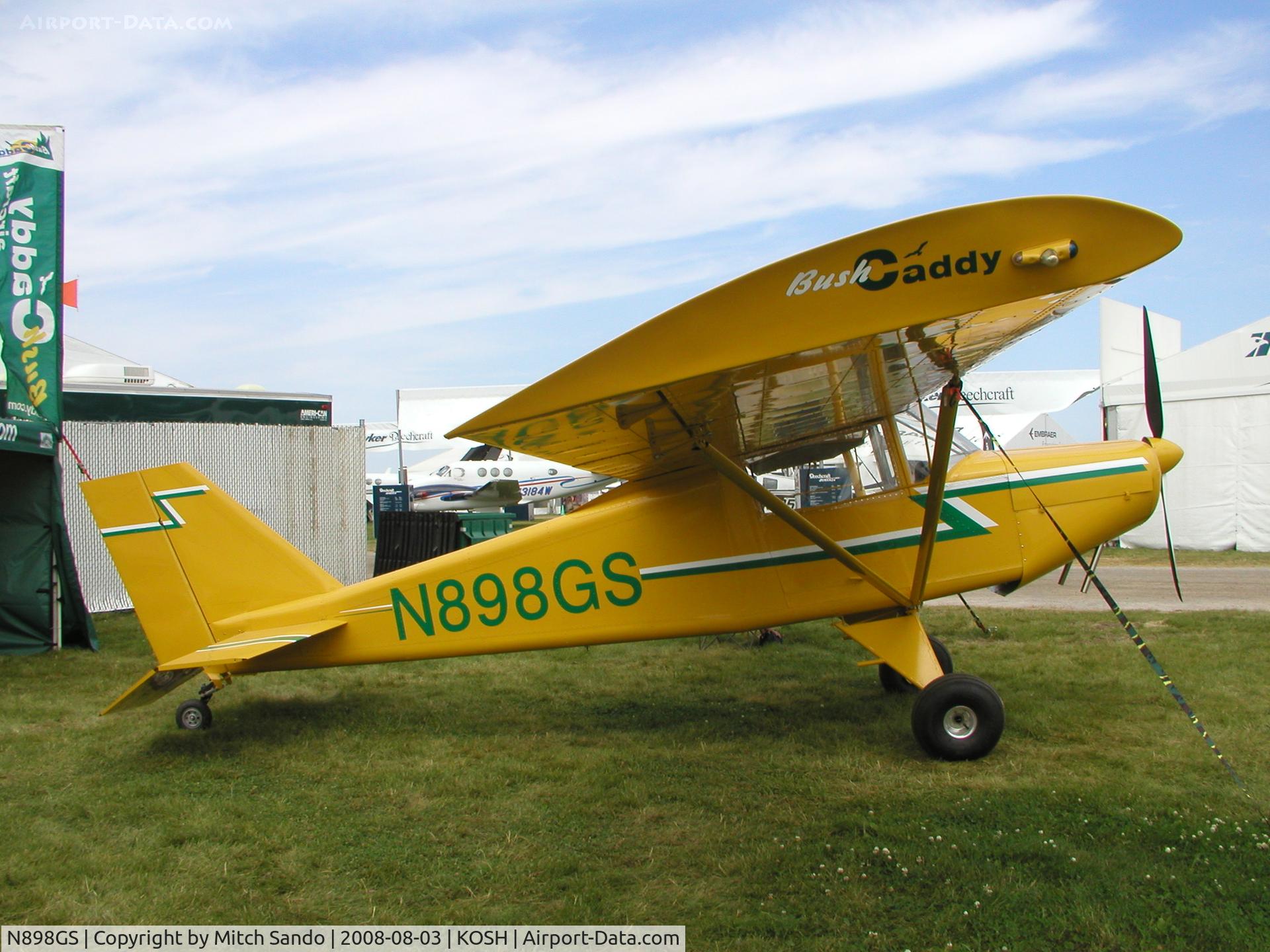 N898GS, BushCaddy LSA C/N BCLSA(B)145, EAA AirVenture 2008.