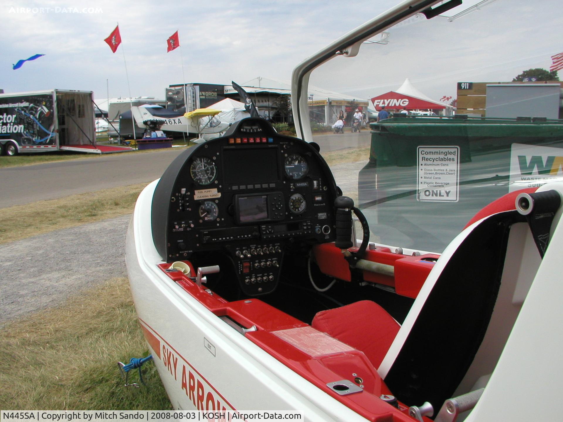 N445SA, 2007 Iniziative Industriali Italiane Sky Arrow 600 Sport C/N LSA008, EAA AirVenture 2008.