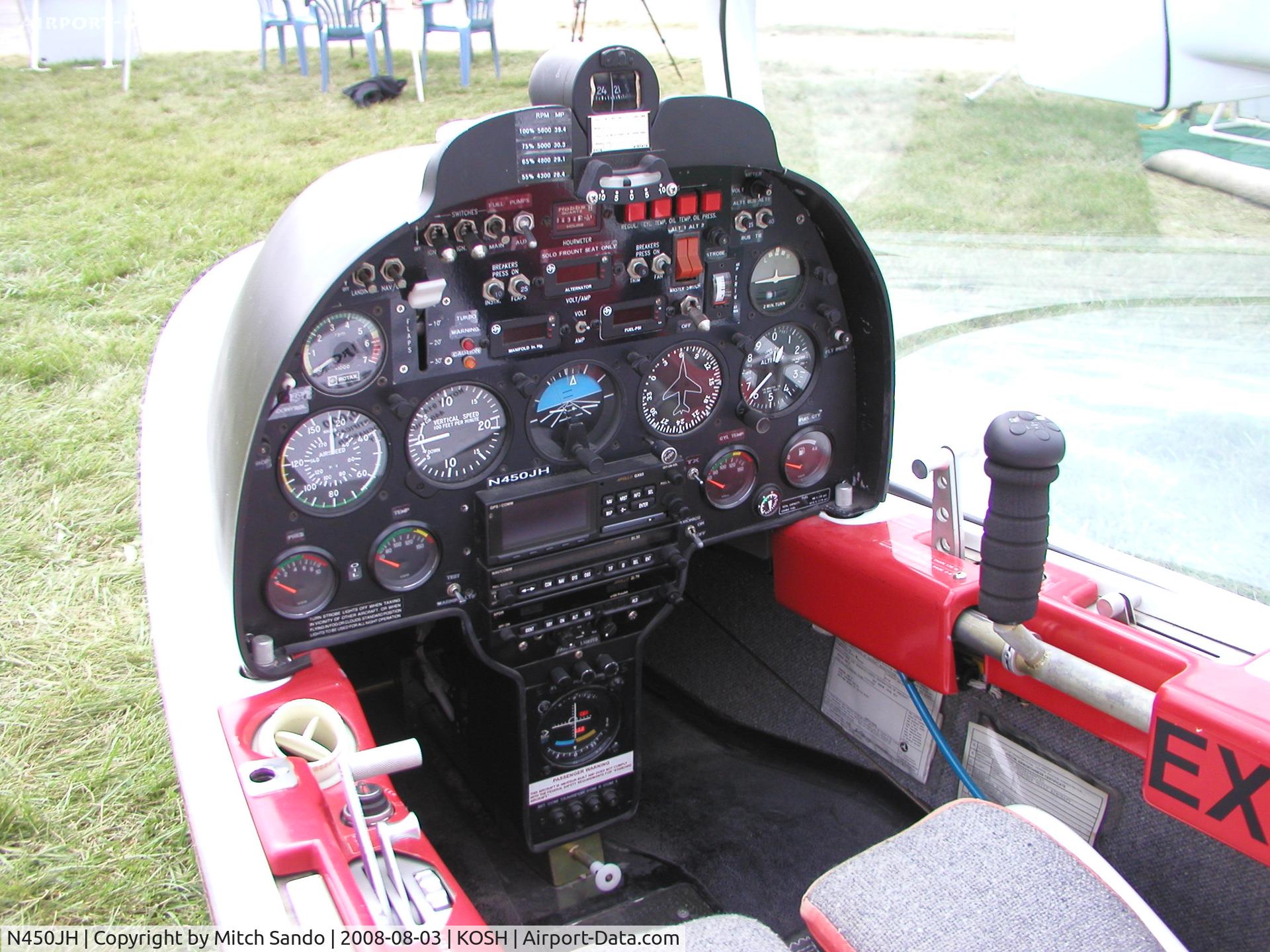 N450JH, 1998 Iniziative Industriali Italiane Sky Arrow 1450L C/N K119, EAA AirVenture 2008.