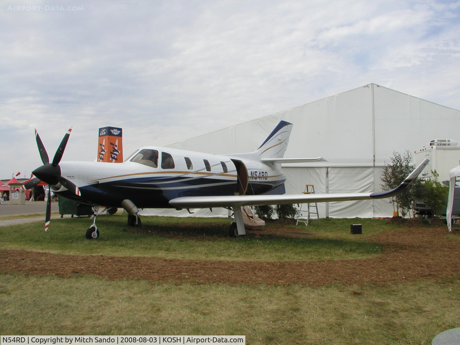 N54RD, 2007 Comp Air CA 12 C/N 701A4412, EAA AirVenture 2008.