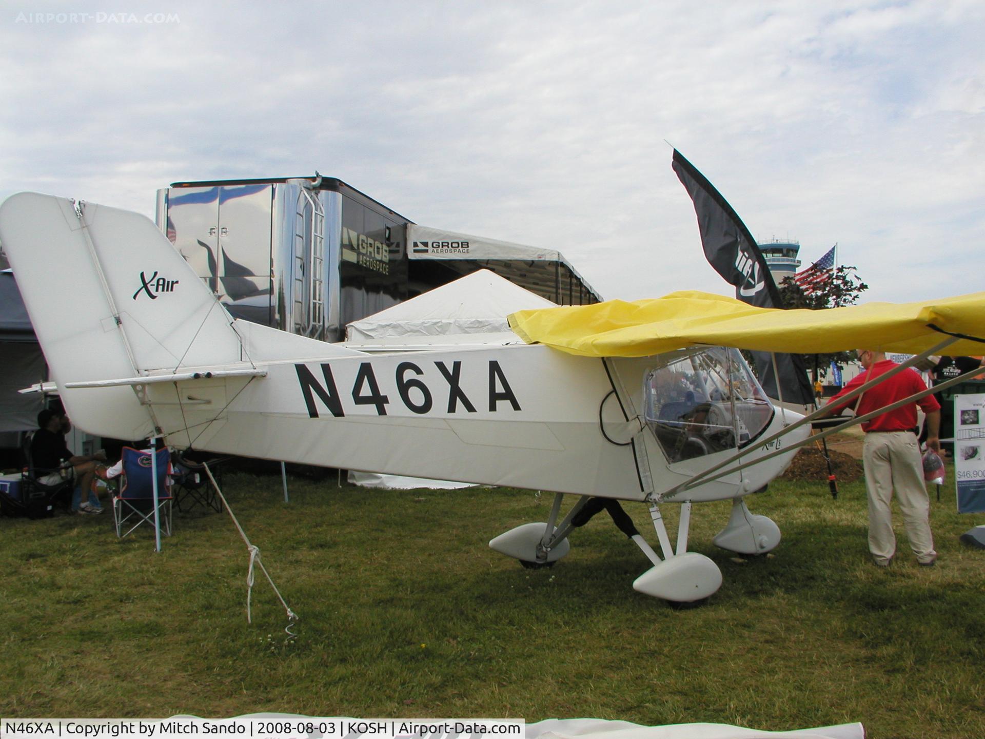 N46XA, 2008 X-Air XA85 C/N XA850002, EAA AirVenture 2008.