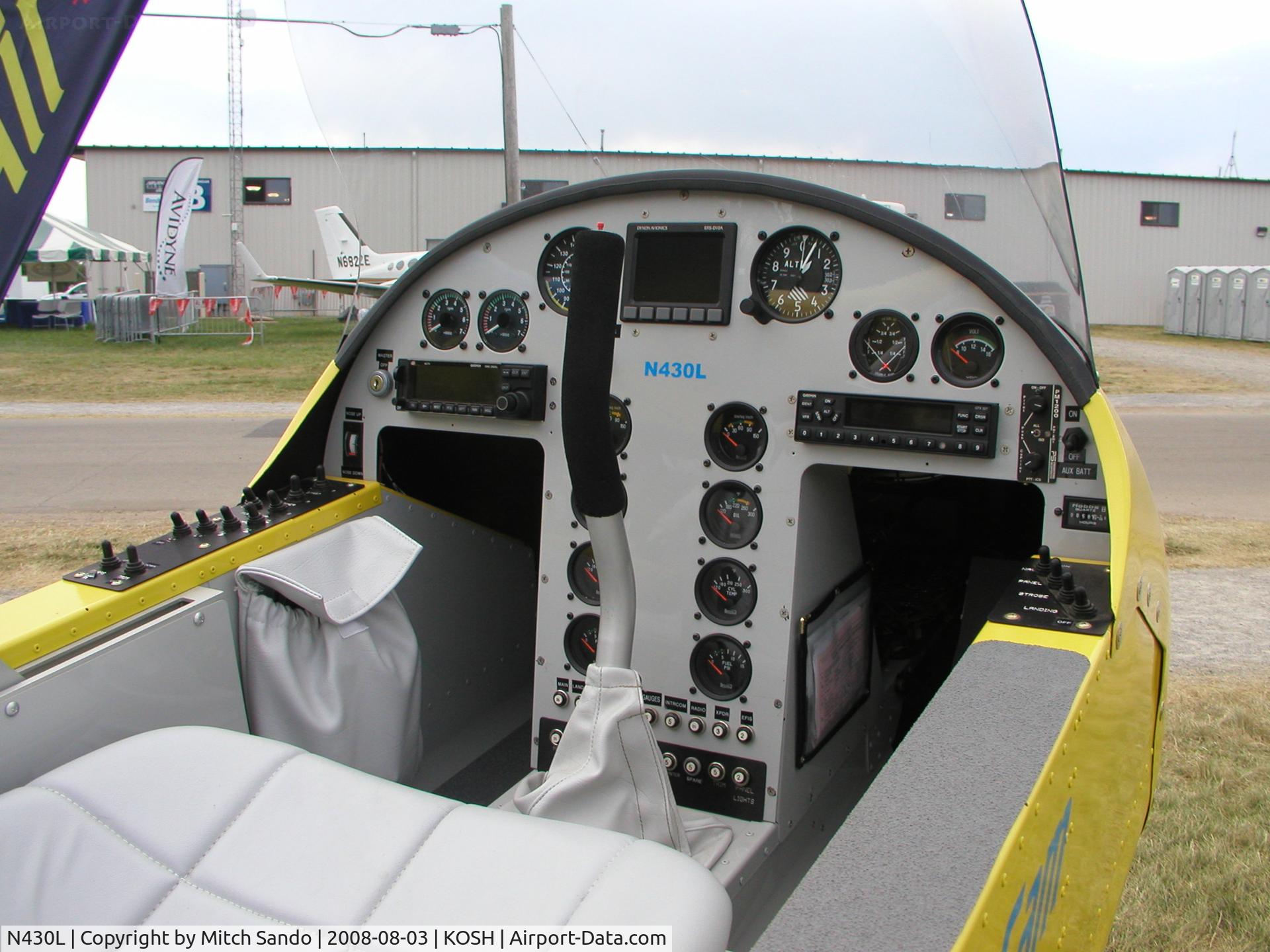 N430L, 2008 Lockwood Aircam C/N AC139, EAA AirVenture 2008.