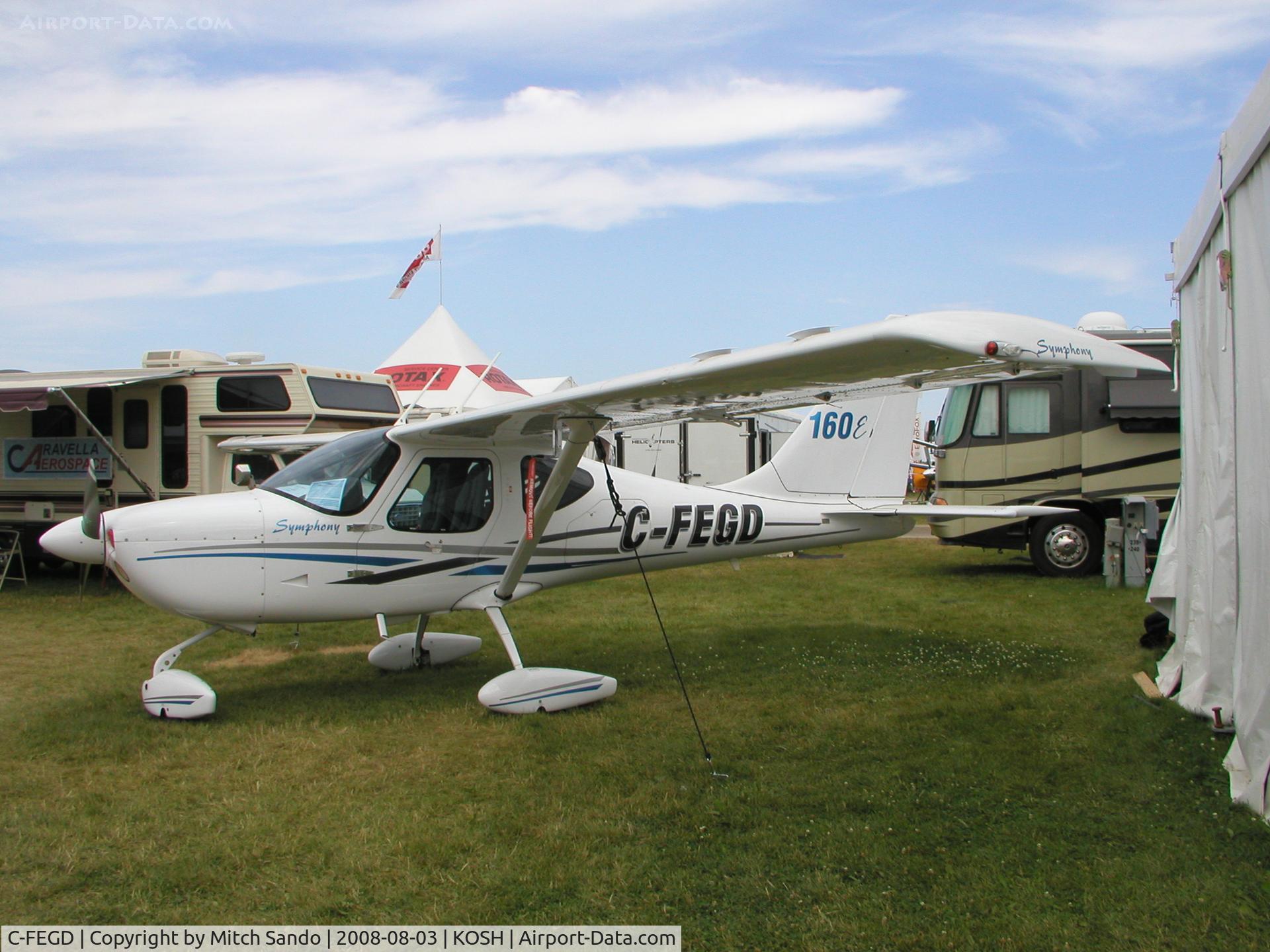 C-FEGD, 2006 Symphony SA-160 C/N S-10001, EAA AirVenture 2008.