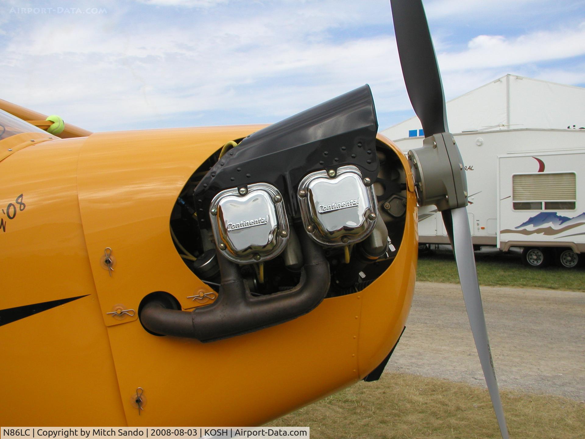 N86LC, 2008 American Legend AL3 C/N AL-1128, EAA AirVenture 2008.