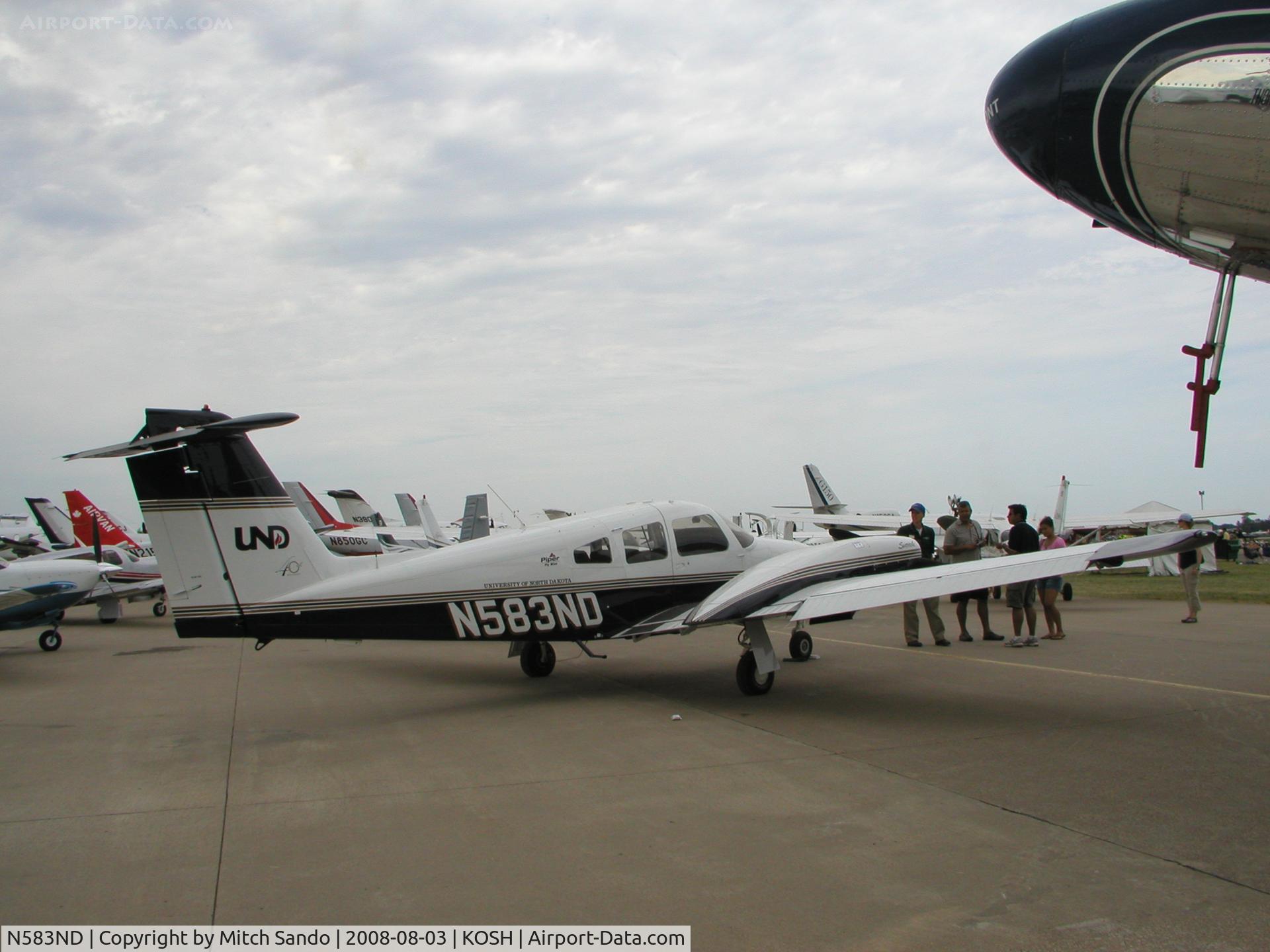 N583ND, 2008 Piper PA-44-180 Seminole C/N 4496253, EAA AirVenture 2008.