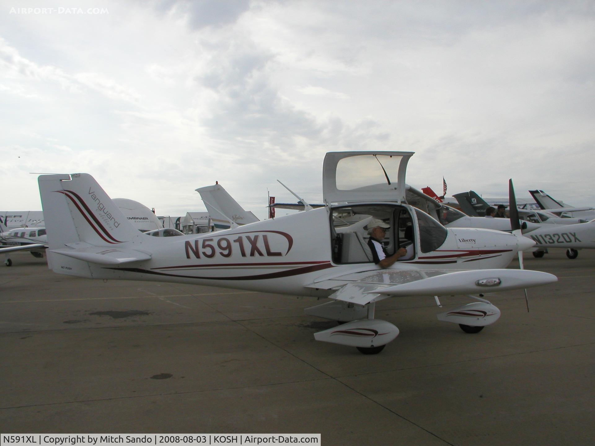 N591XL, 2007 Liberty XL-2 C/N 0075, EAA AirVenture 2008.