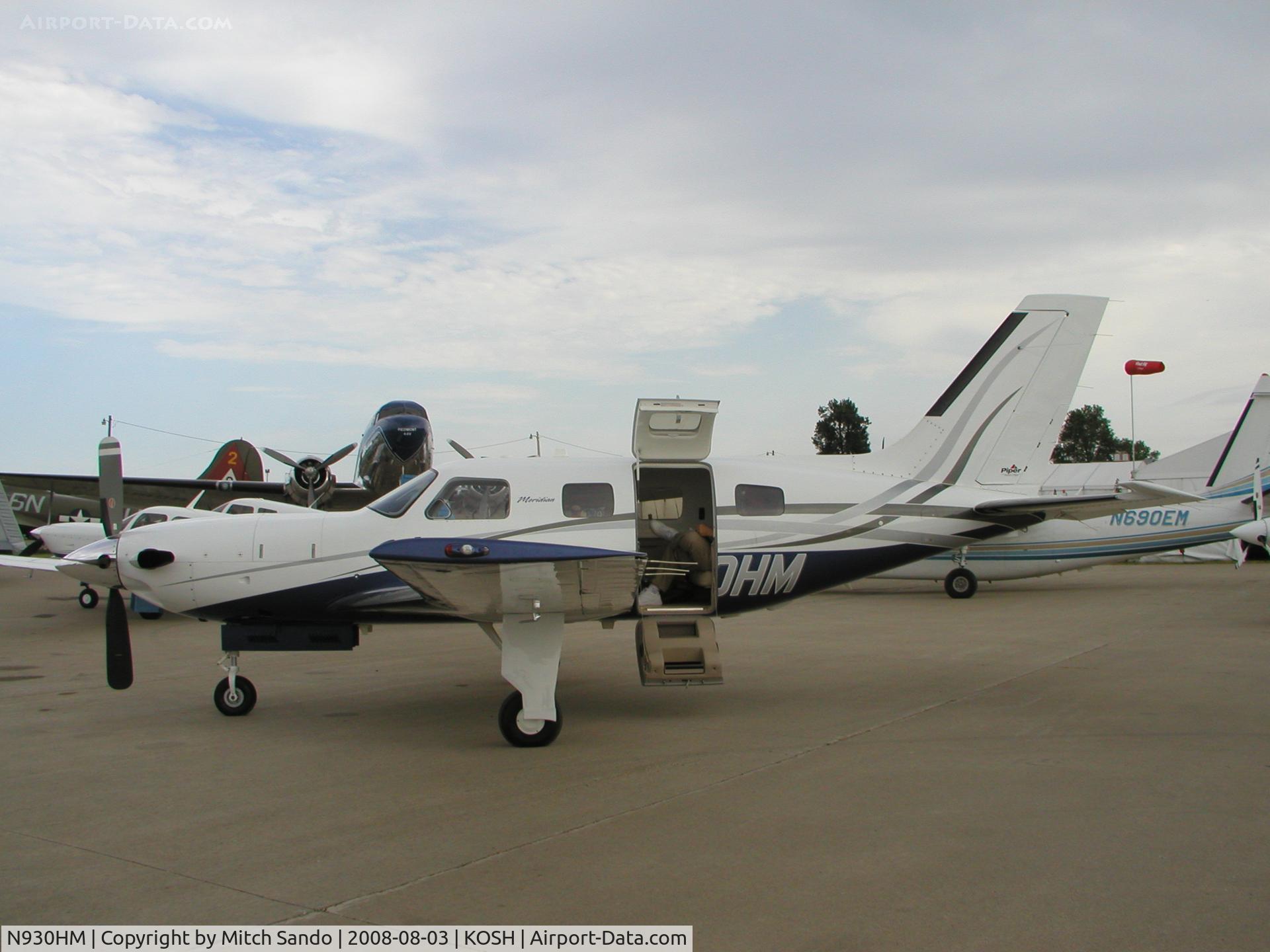 N930HM, 2005 Piper PA-46-500TP C/N 4697236, EAA AirVenture 2008.