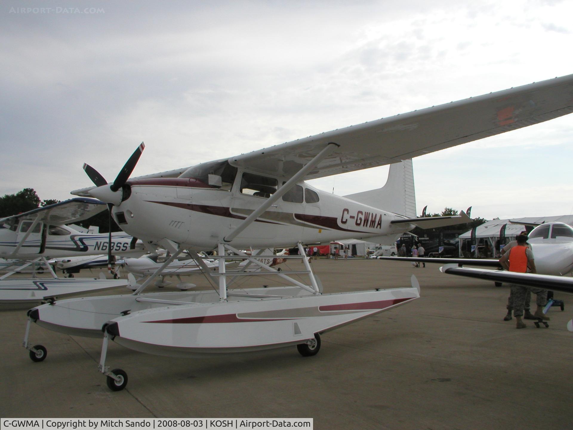 C-GWMA, 1980 Cessna A185F Skywagon 185 C/N 18504116, EAA AirVenture 2008.
