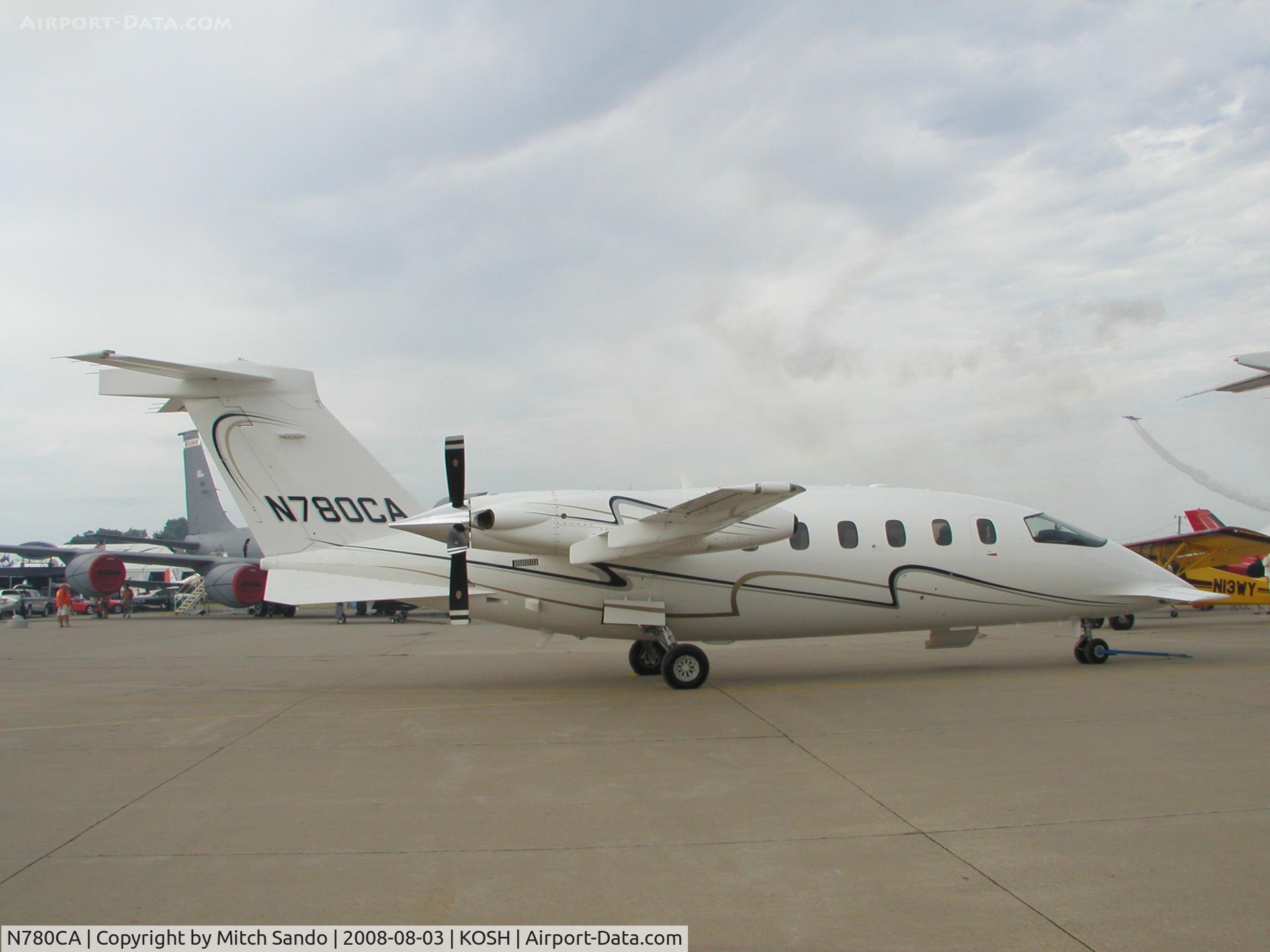 N780CA, 2005 Piaggio P-180 Avanti C/N 1106, EAA AirVenture 2008.