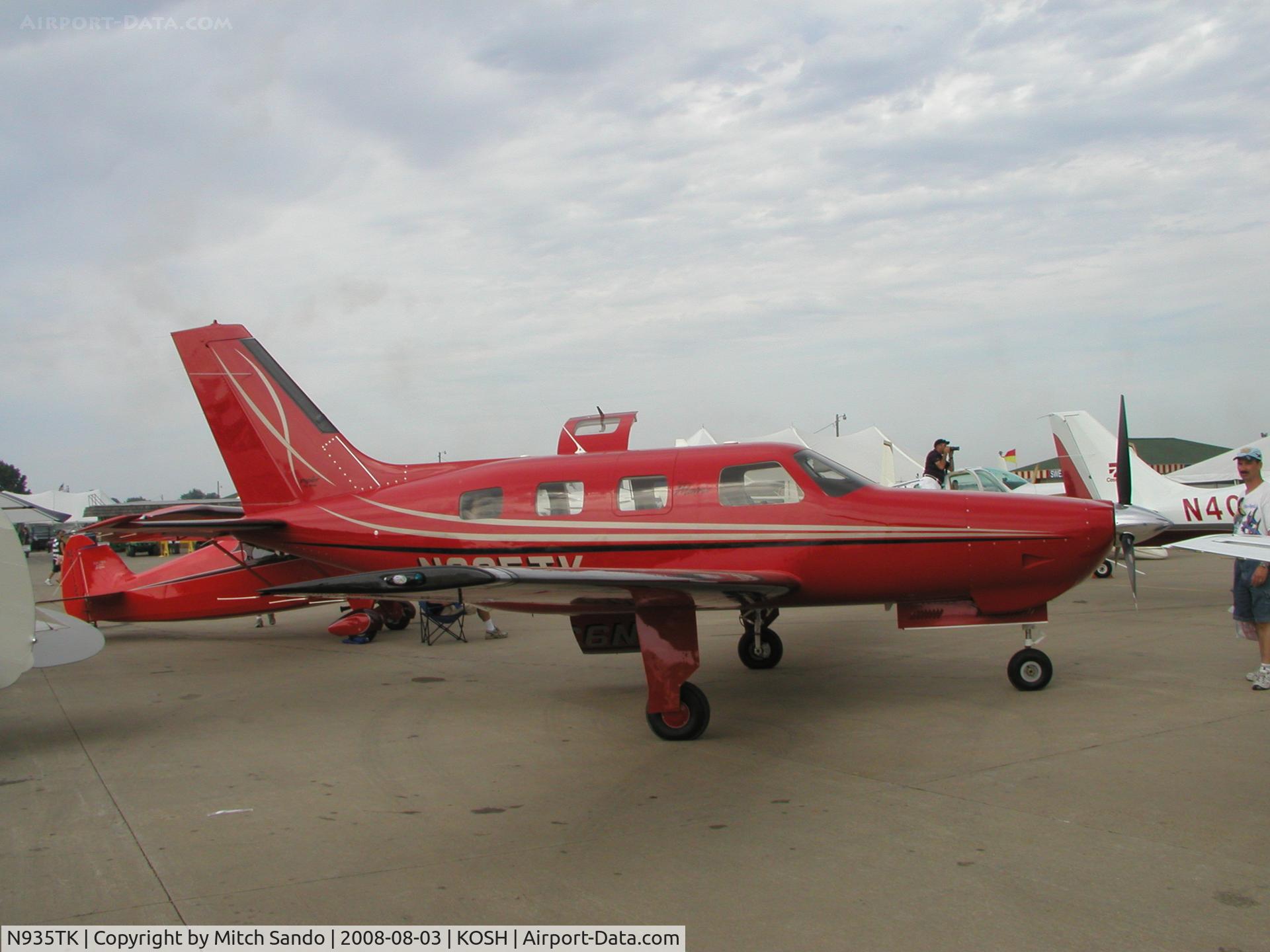 N935TK, 2008 Piper PA-46R-350T Malibu Matrix C/N 4692052, EAA AirVenture 2008.