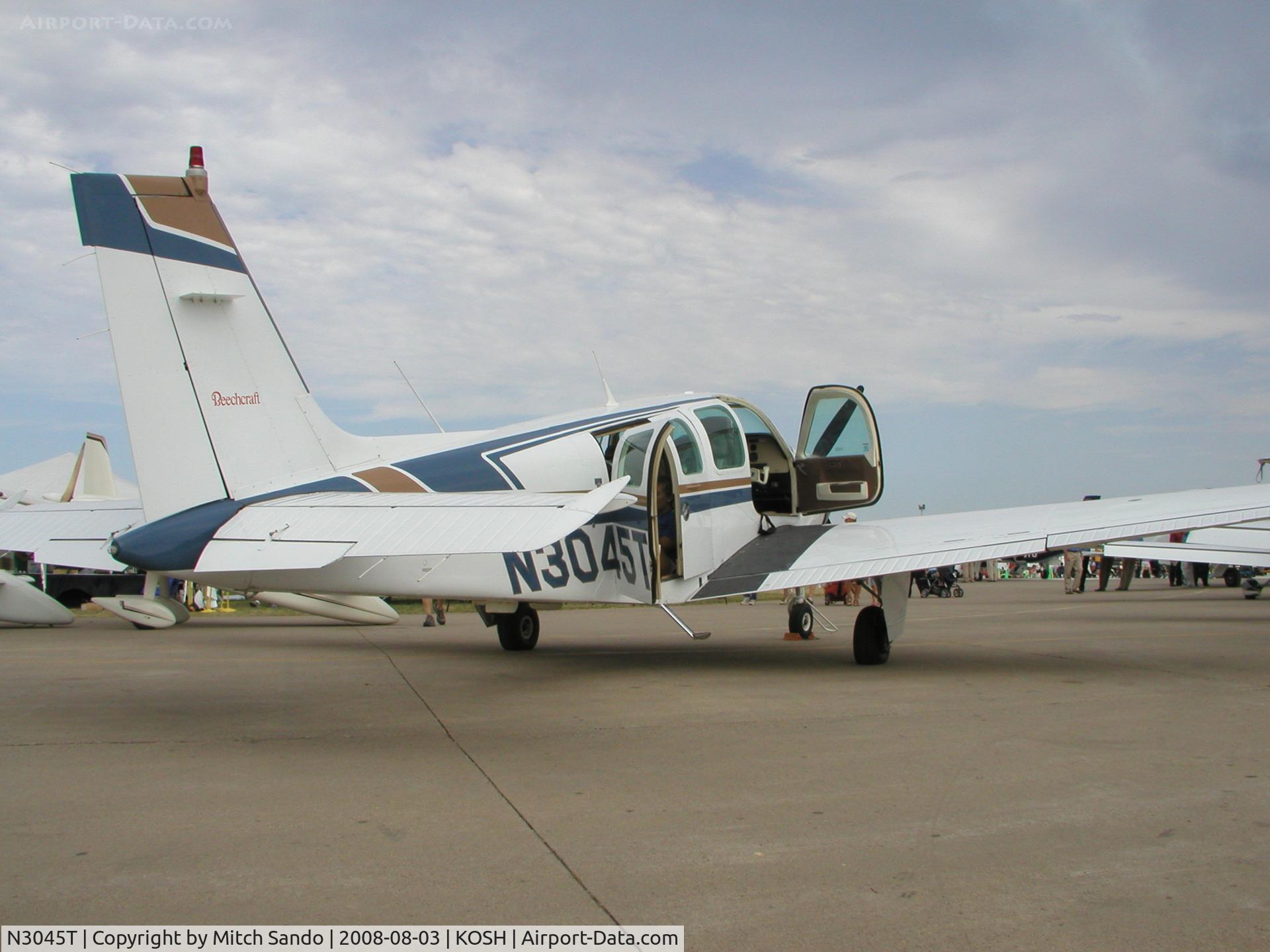 N3045T, 1987 Beech A36 Bonanza 36 C/N E-2369, EAA AirVenture 2008.