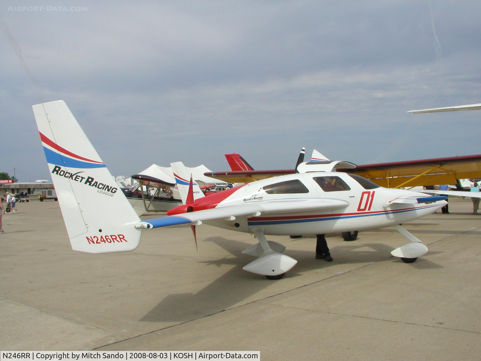 N246RR, 2006 Velocity Velocity SE FG C/N SFG-037, EAA AirVenture 2008.
