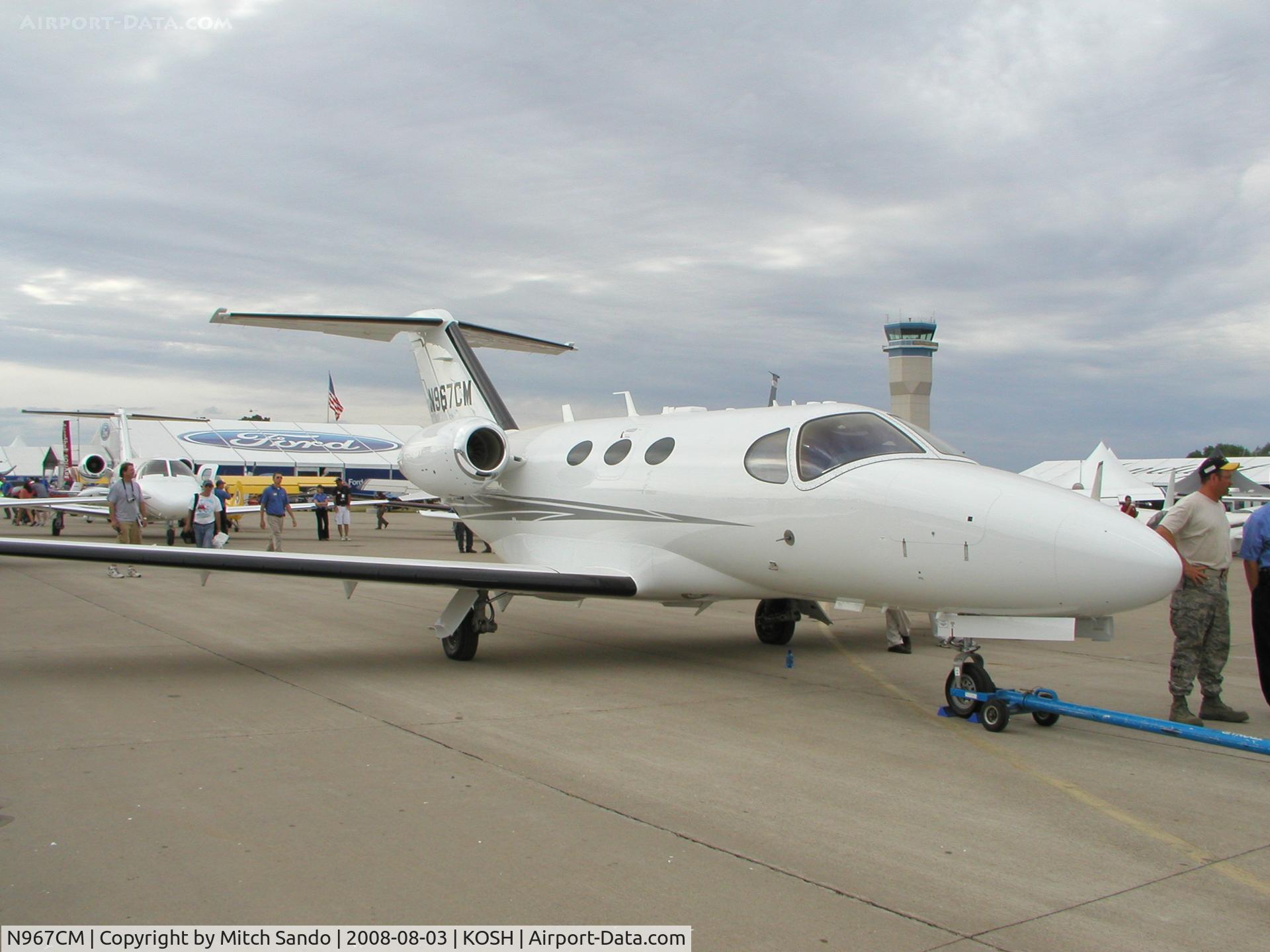 N967CM, 2008 Cessna 510 Citation Mustang Citation Mustang C/N 510-0067, EAA AirVenture 2008.
