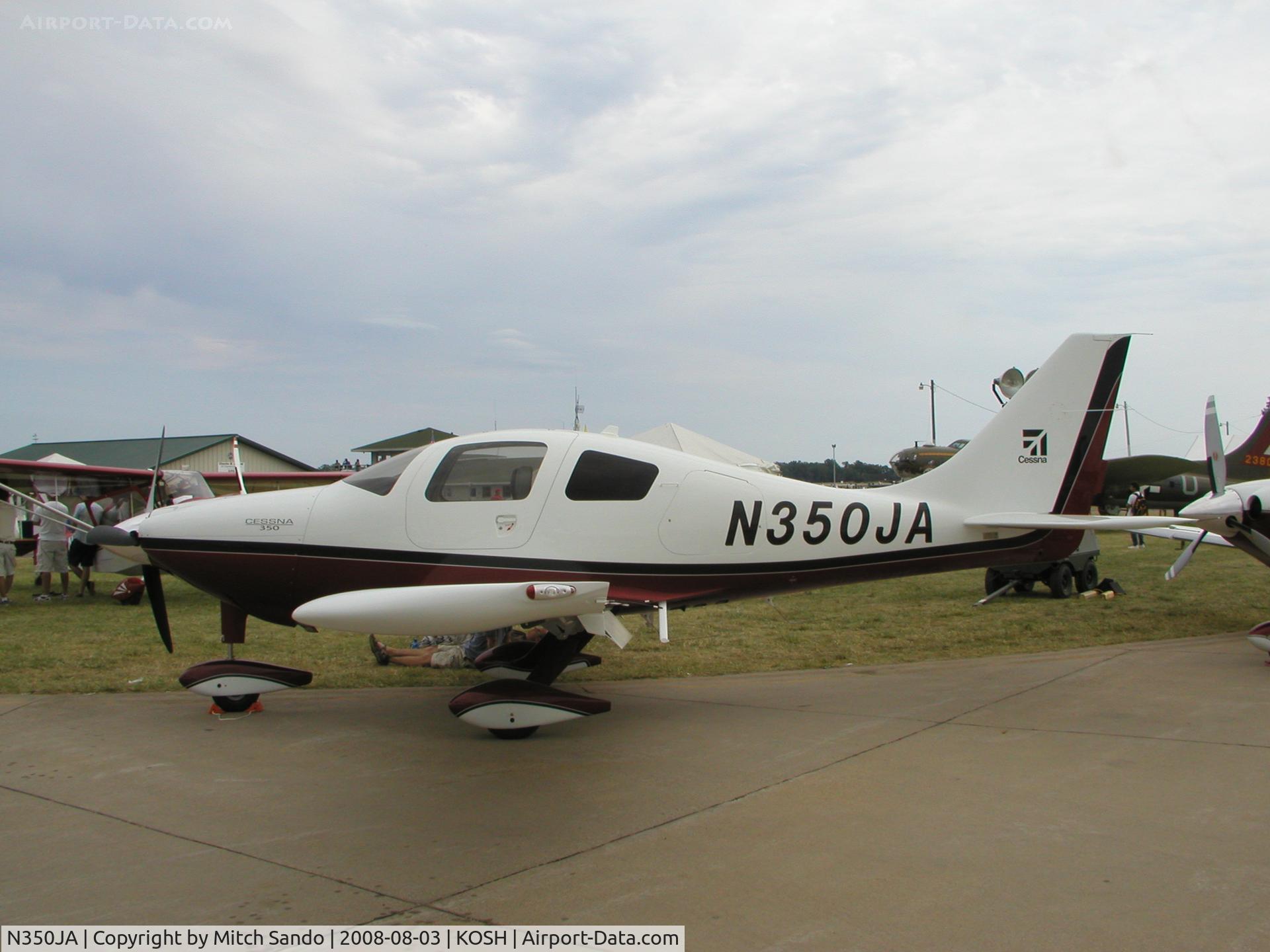 N350JA, Cessna LC42-550FG C/N 421010, EAA AirVenture 2008.