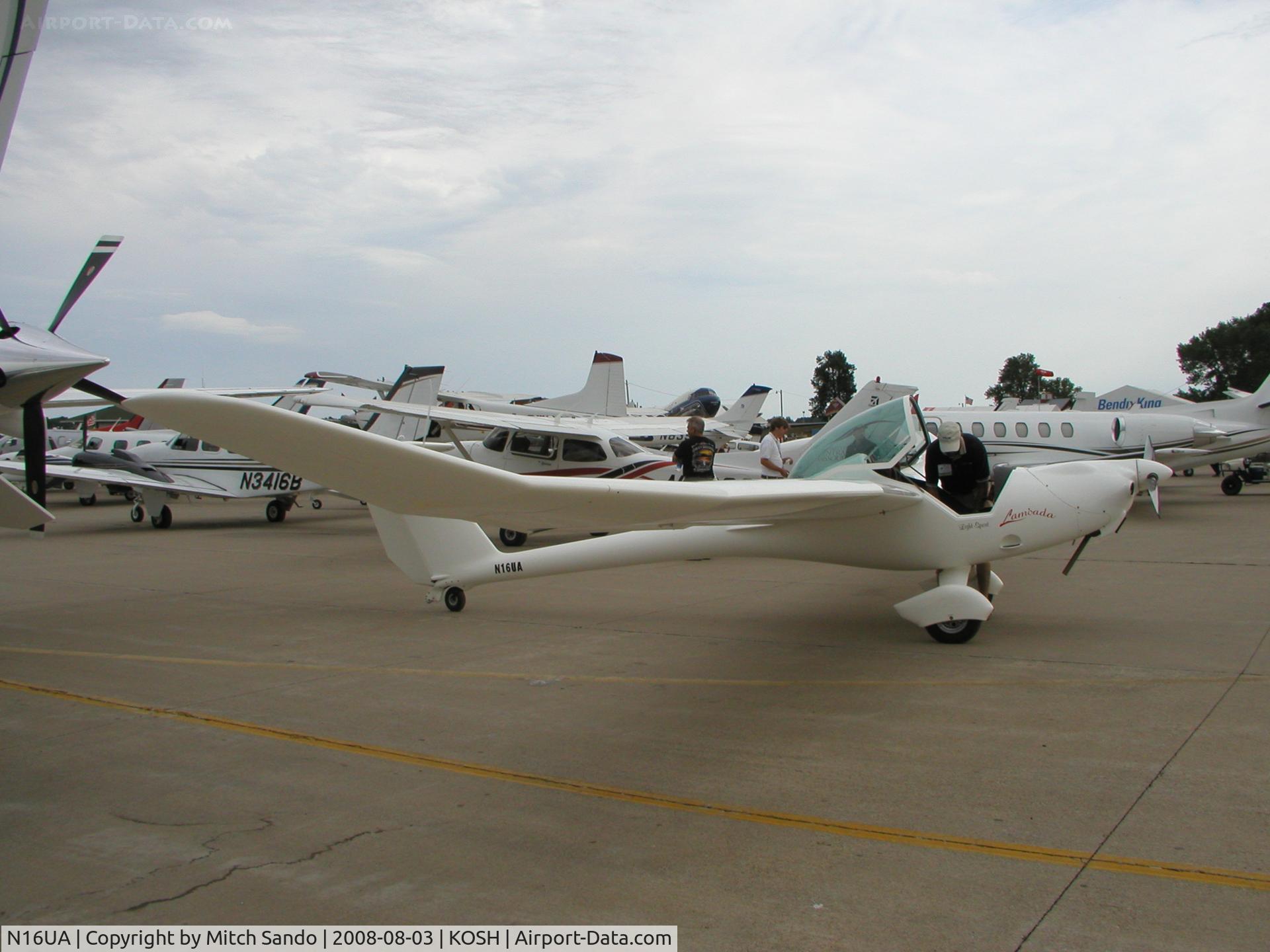 N16UA, 2008 Urban Air UFM-13 Lambada C/N 111/13, EAA AirVenture 2008.