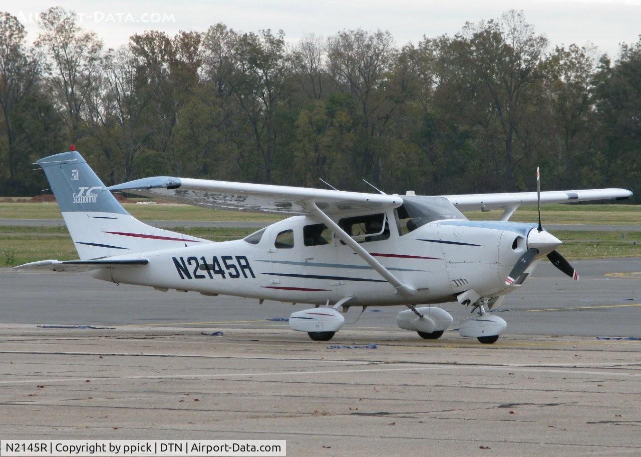 N2145R, 2003 Cessna T206H Turbo Stationair C/N T20608427, Texas State Police Cessna parked at Downtown Shreveport.