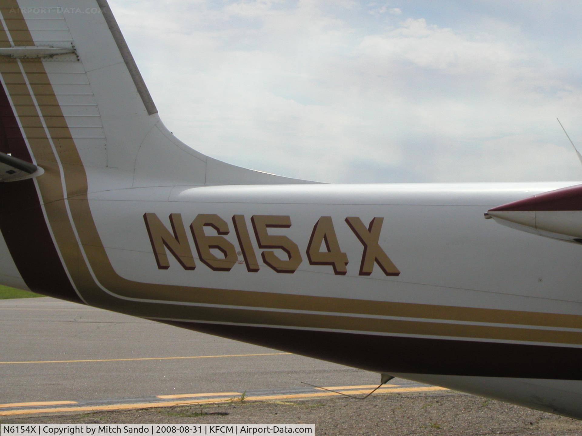 N6154X, 1960 Aero Commander 500-B C/N 500B-983-24, Parked on the ramp at Thunderbird.