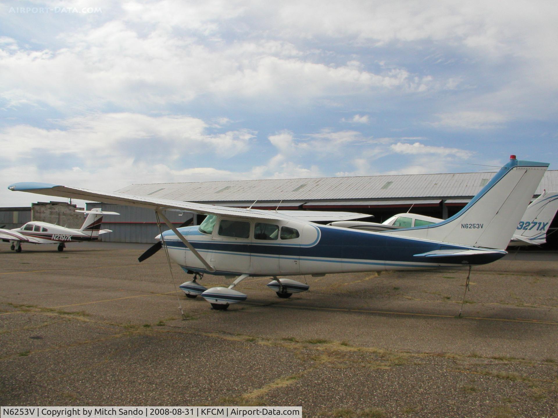 N6253V, 1960 Cessna 182C Skylane C/N 52950, Parked on the ramp at Thunderbird.