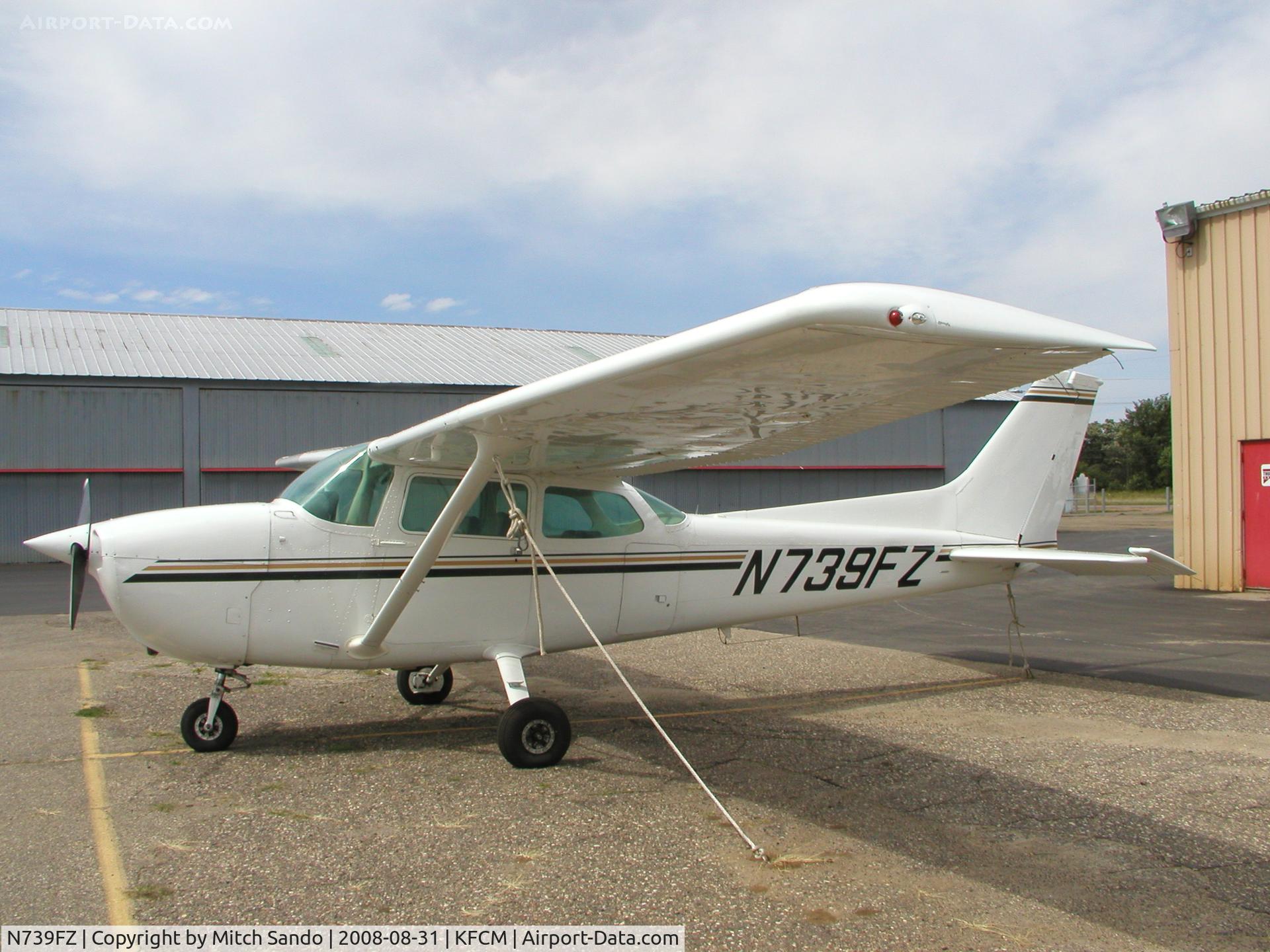 N739FZ, 1978 Cessna 172N C/N 172-70520, Parked on the ramp at Thunderbird.