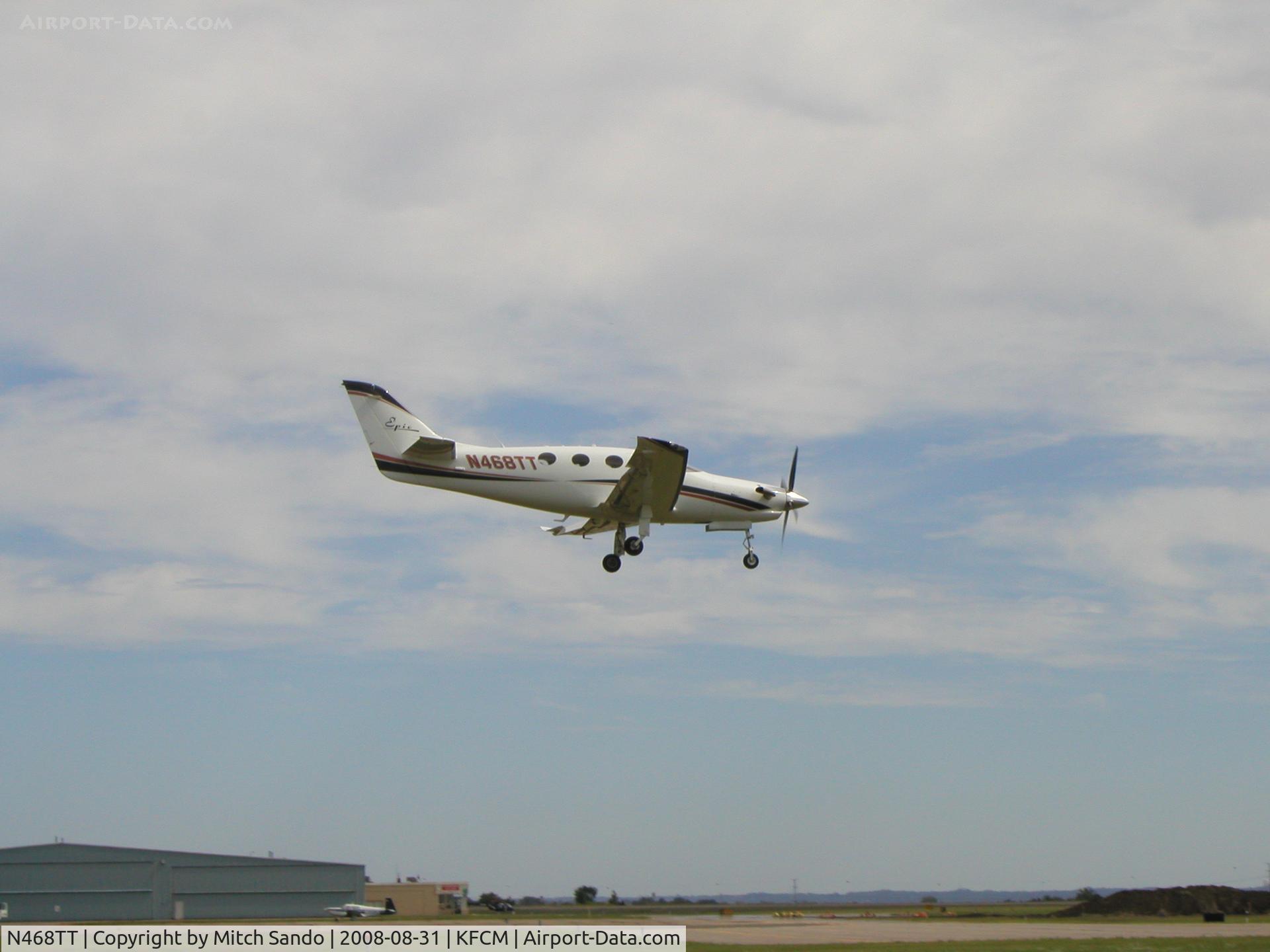 N468TT, 2006 AIR Epic LT C/N 012, Landing Runway 18 IFR from Tallahassee, FL (TLH).